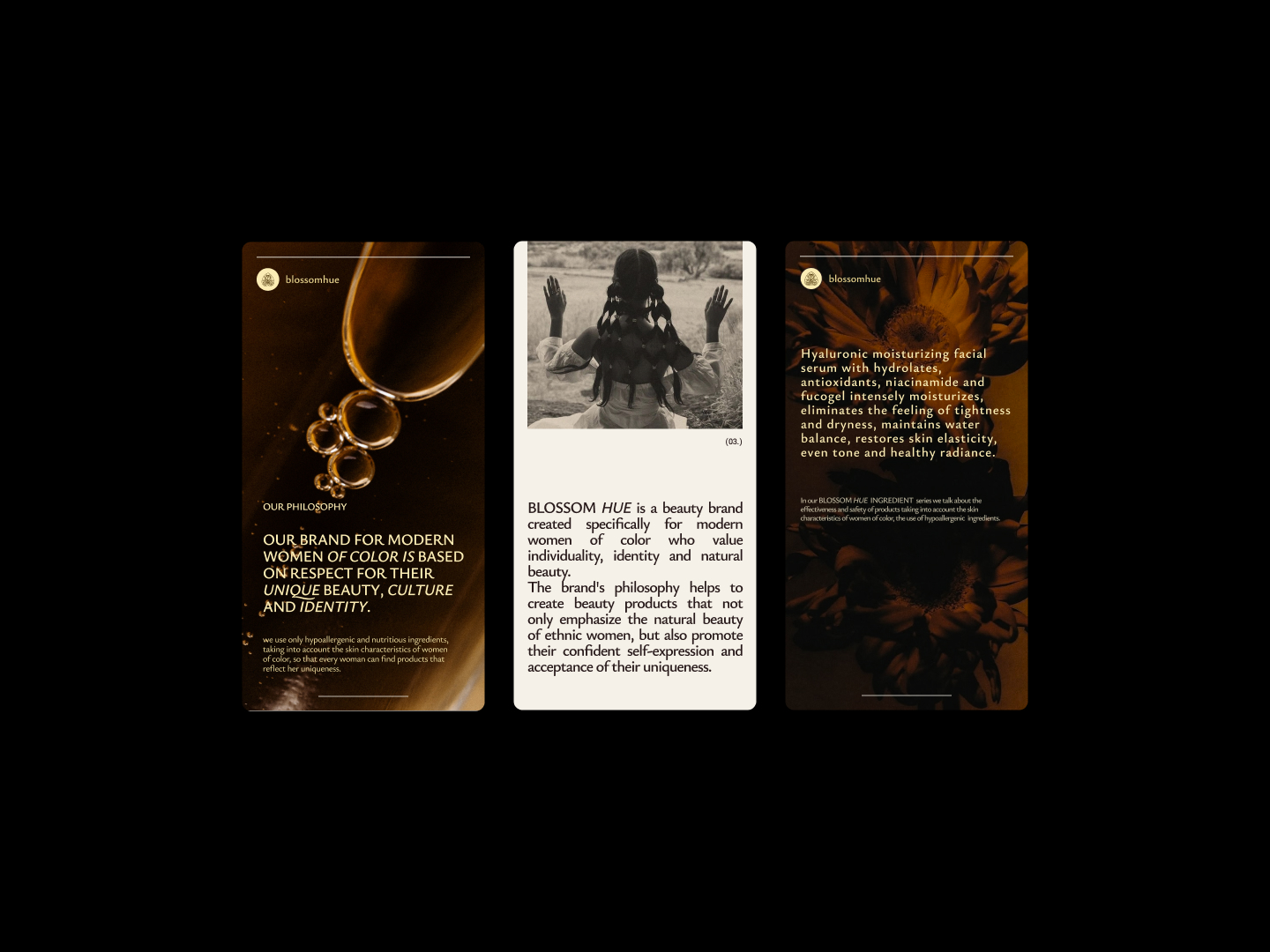 BLOSSOM HUE | Cosmetics Brand — Изображение №10 — Брендинг на Dprofile