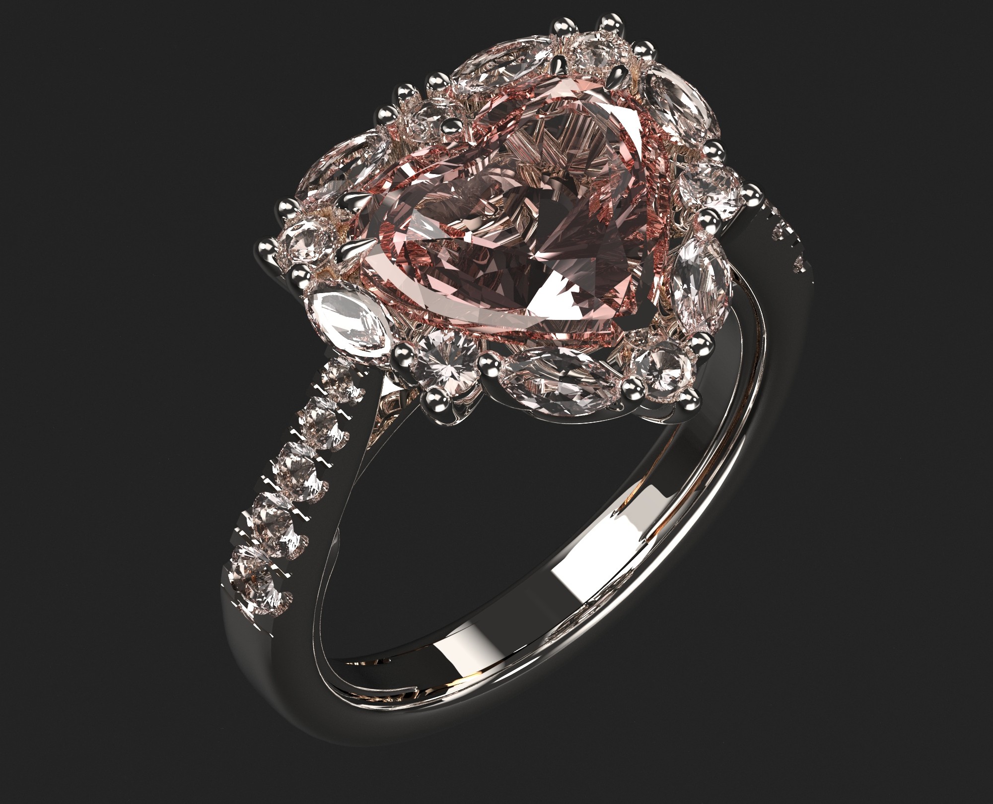 ЗD-модель кольца — 3D, Промдизайн на Dprofile