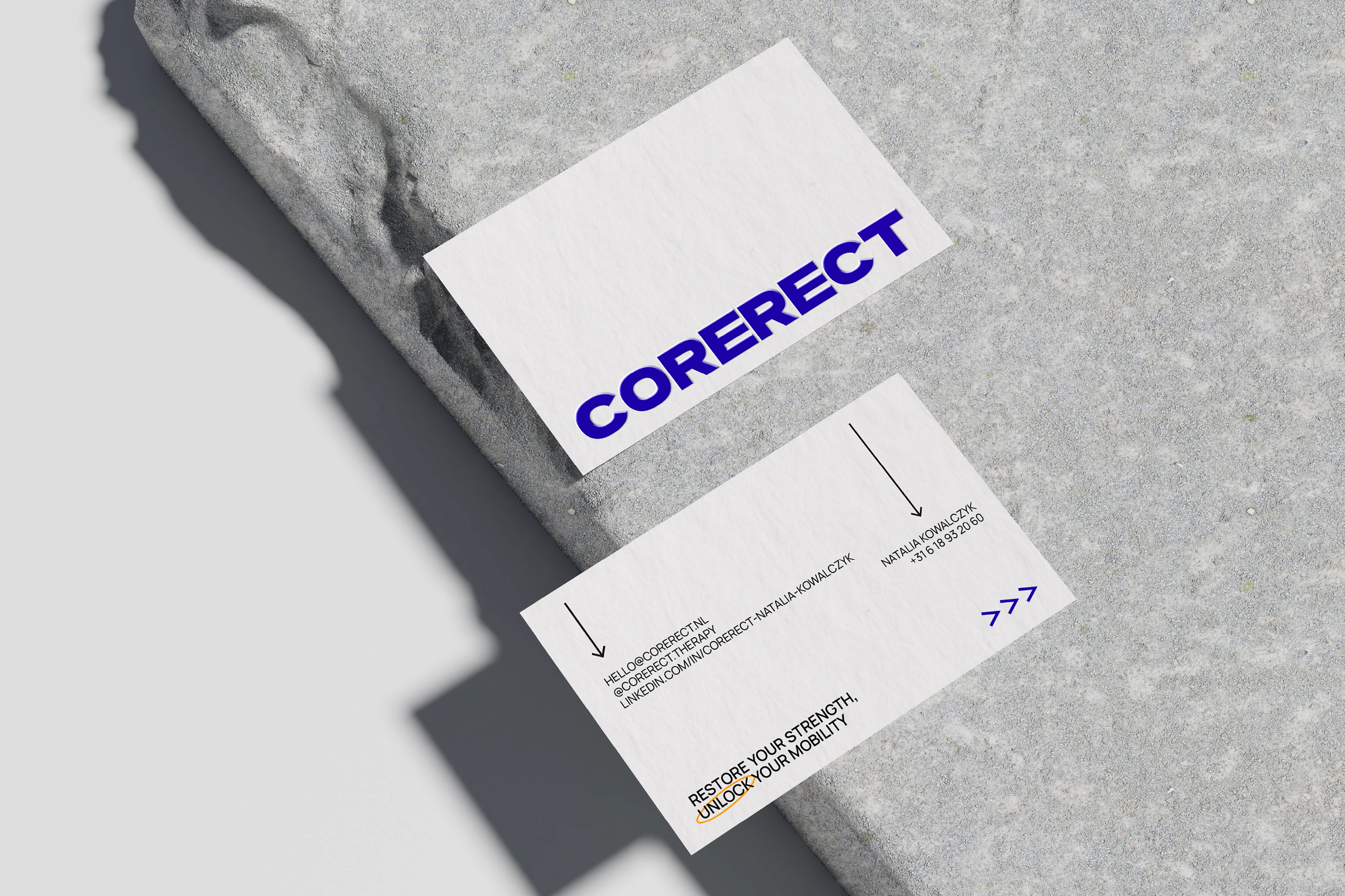 CORERECT - АЙДЕНТИКА ДЛЯ КЛИНИКИ МАНУАЛЬНОЙ ТЕРАПИИ — Изображение №7 — Брендинг на Dprofile