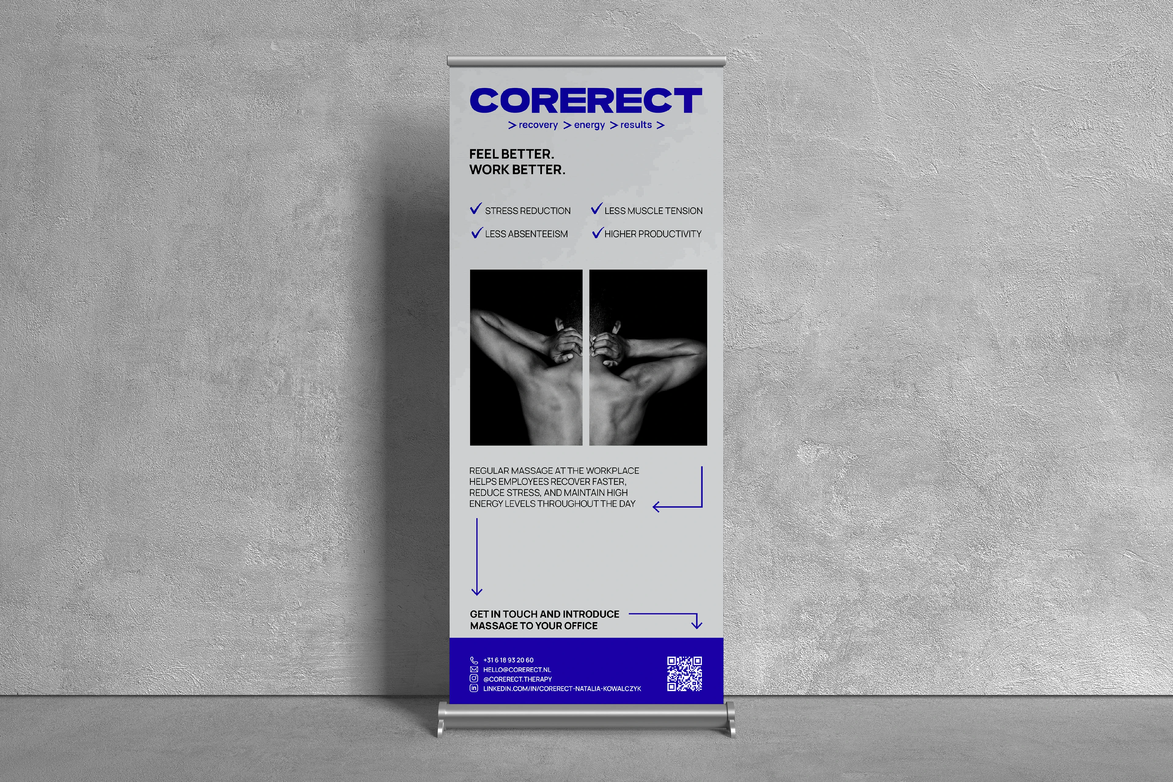 CORERECT - АЙДЕНТИКА ДЛЯ КЛИНИКИ МАНУАЛЬНОЙ ТЕРАПИИ — Изображение №9 — Брендинг на Dprofile