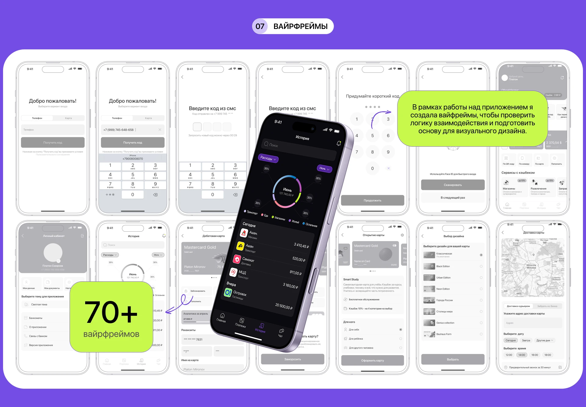 Smart Bank - Mobile app — Изображение №9 — Интерфейсы на Dprofile