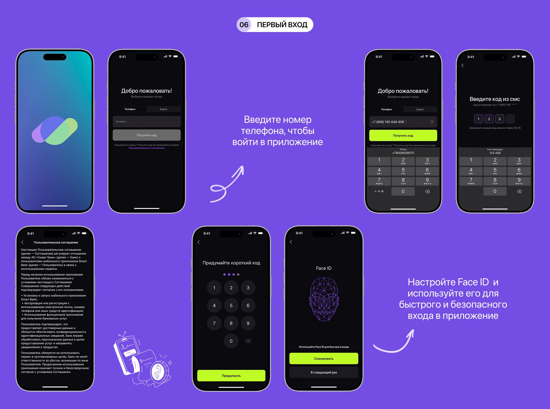 Smart Bank - Mobile app — Изображение №8 — Интерфейсы на Dprofile