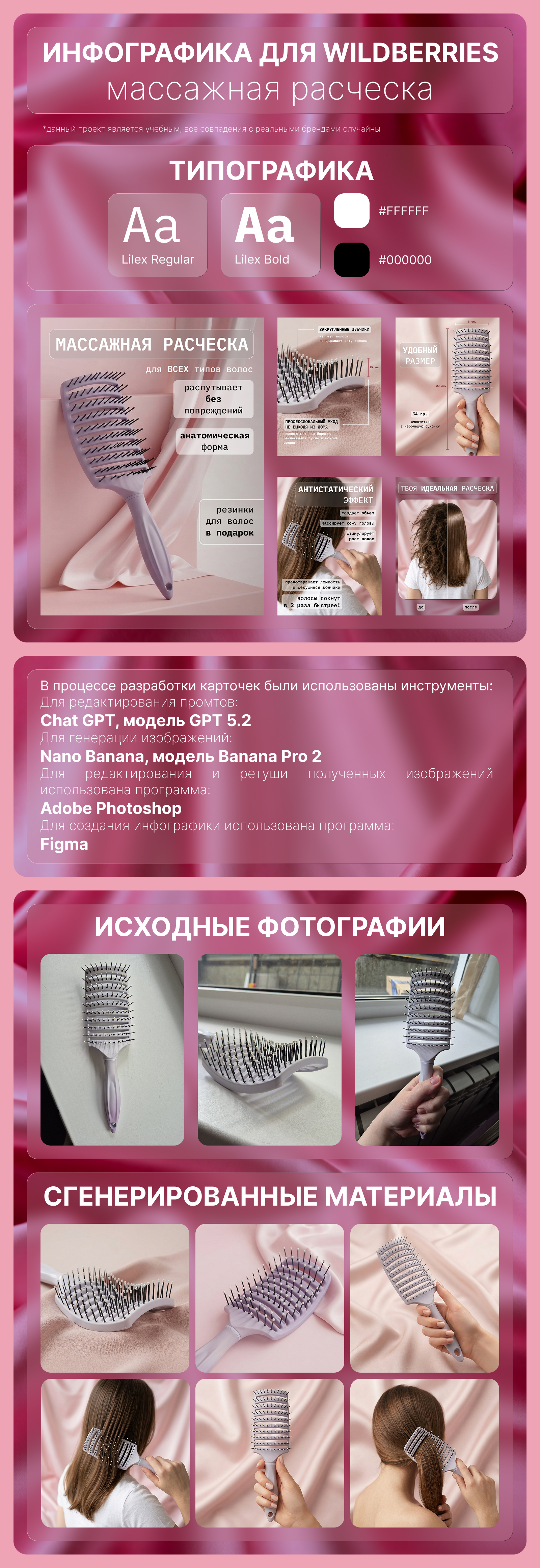 Инфографика для маркетплейса | Карточка товара — Изображение №1 — Графика, Нейро на Dprofile