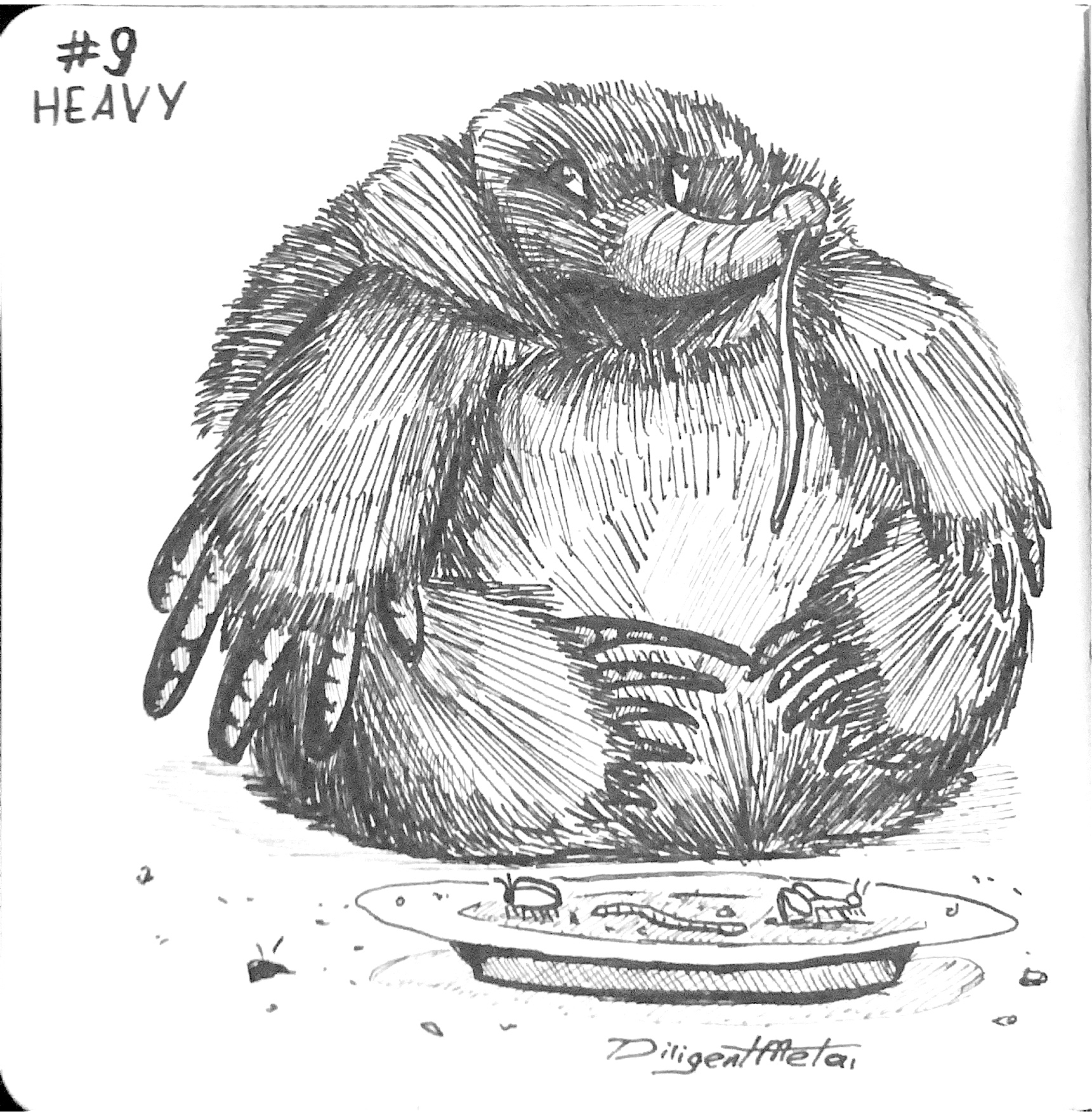 Inktober 2025 — Изображение №11 — Иллюстрация на Dprofile