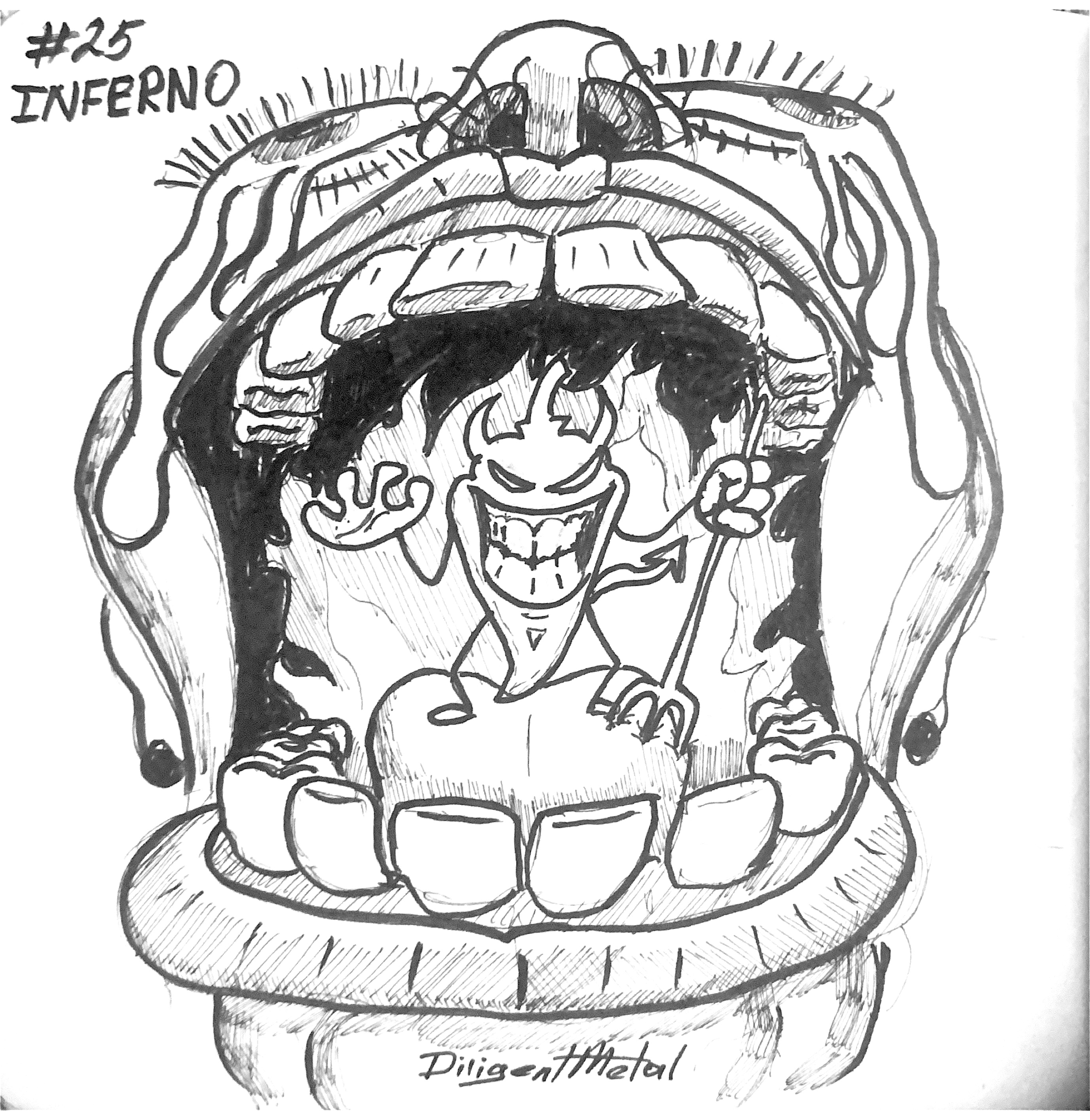 Inktober 2025 — Изображение №27 — Иллюстрация на Dprofile