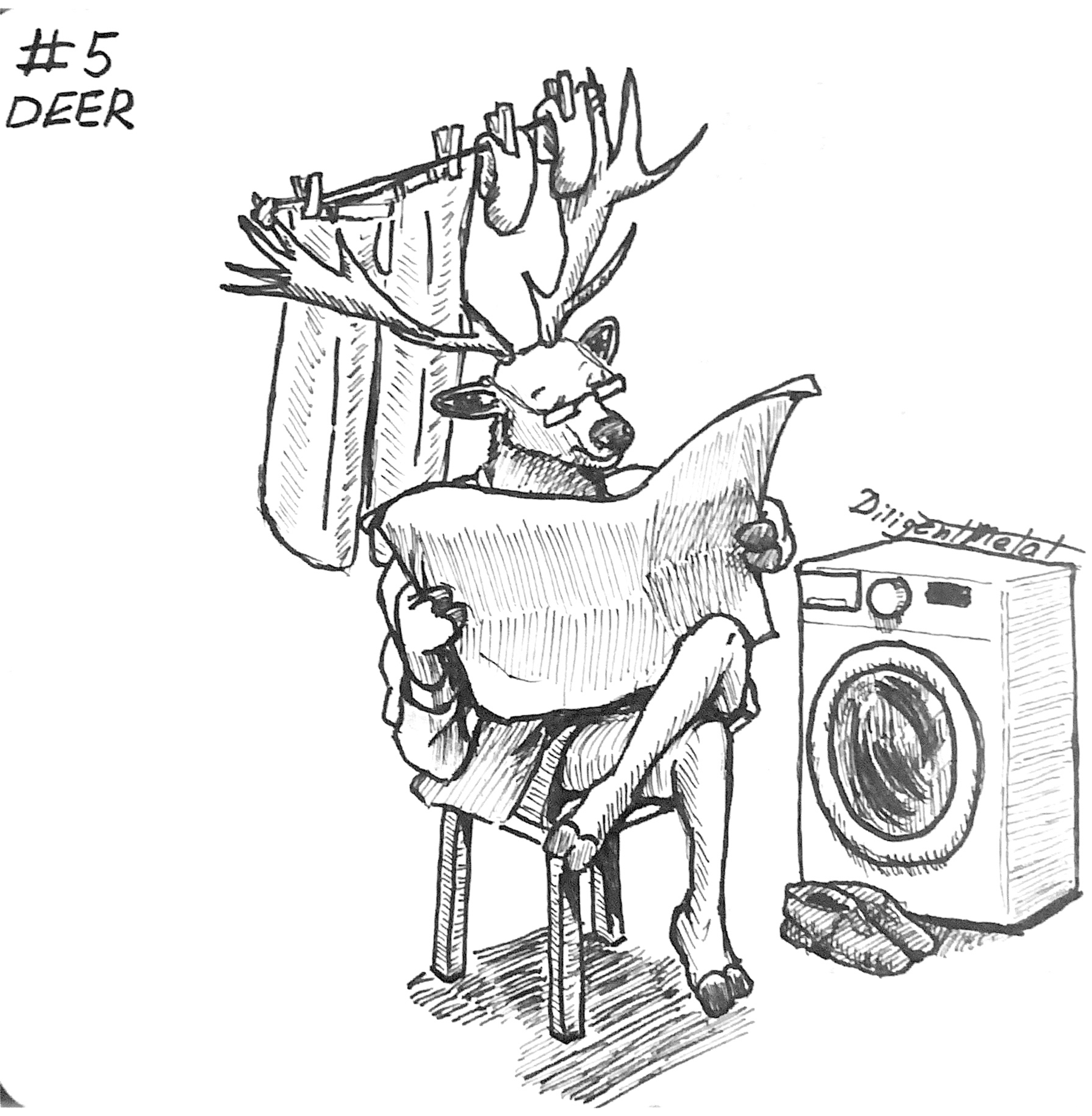 Inktober 2025 — Изображение №7 — Иллюстрация на Dprofile