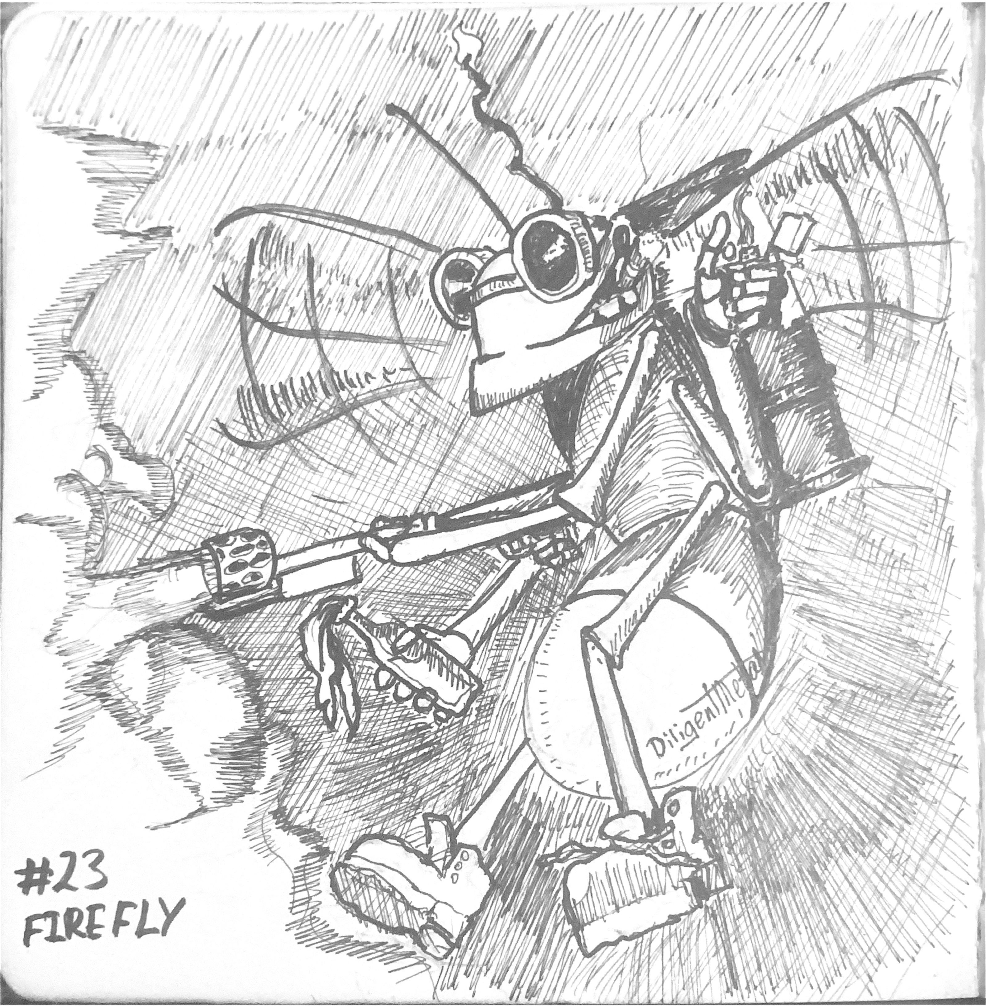 Inktober 2025 — Изображение №25 — Иллюстрация на Dprofile