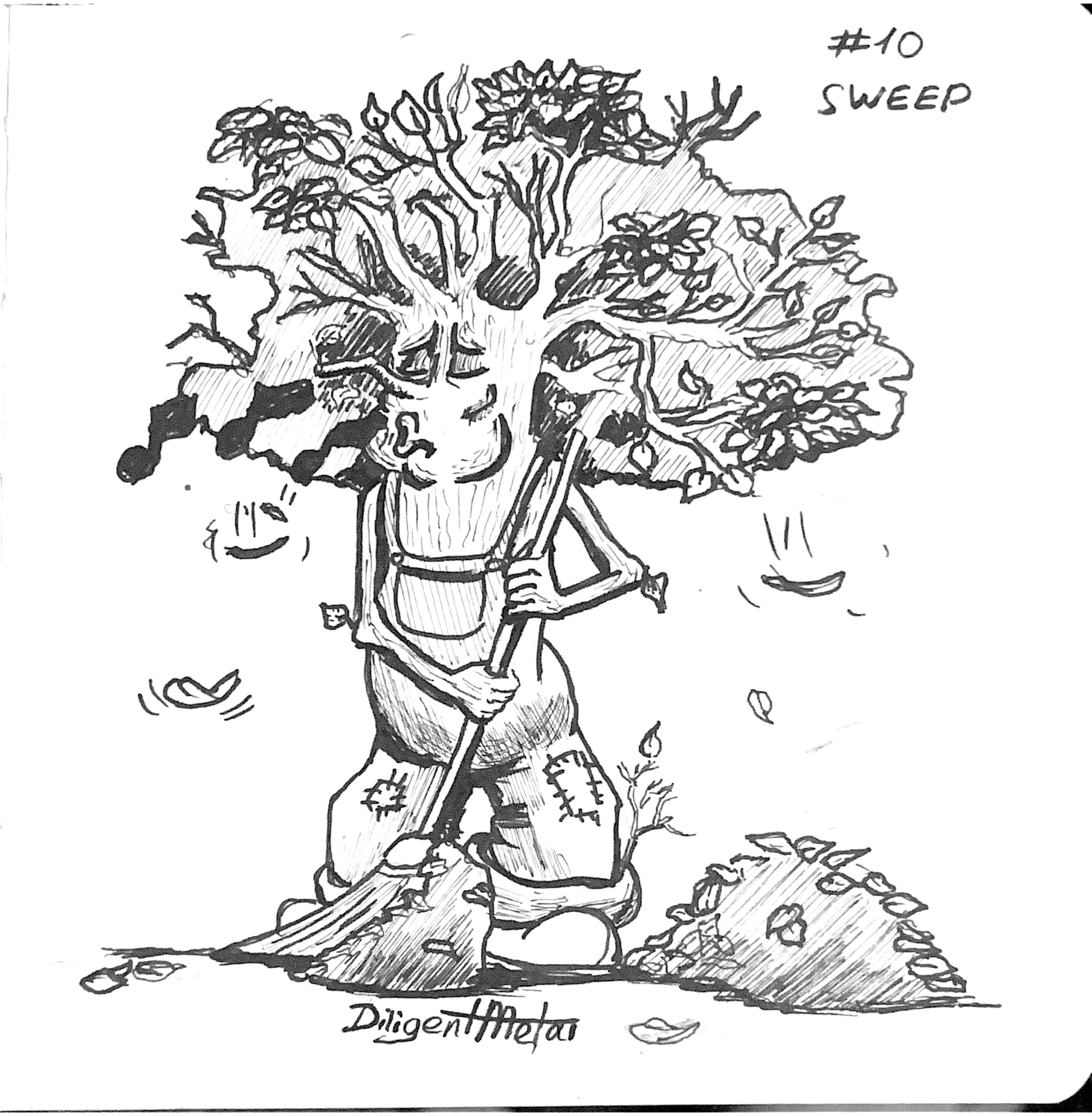 Inktober 2025 — Изображение №12 — Иллюстрация на Dprofile