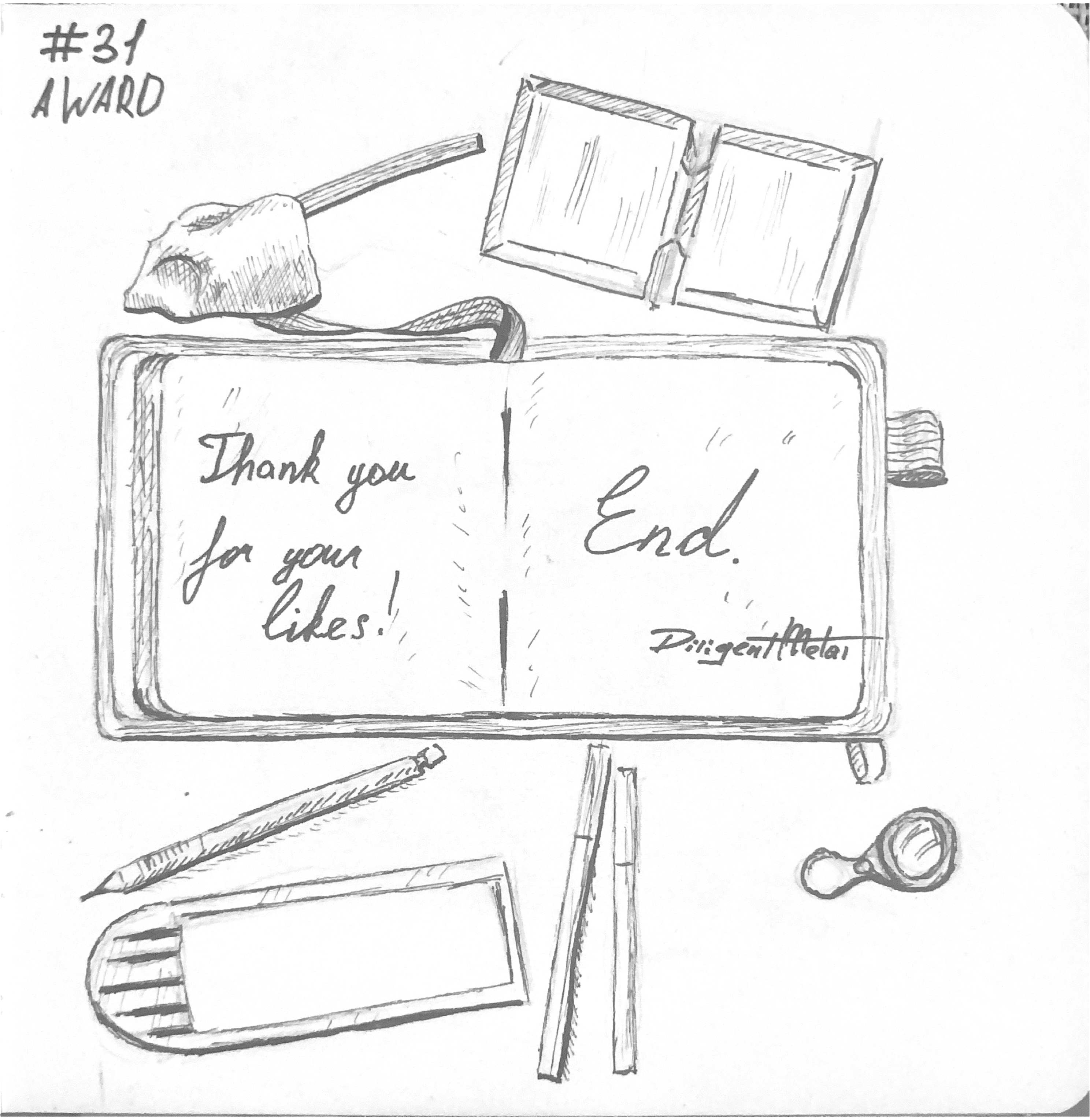 Inktober 2025 — Изображение №33 — Иллюстрация на Dprofile