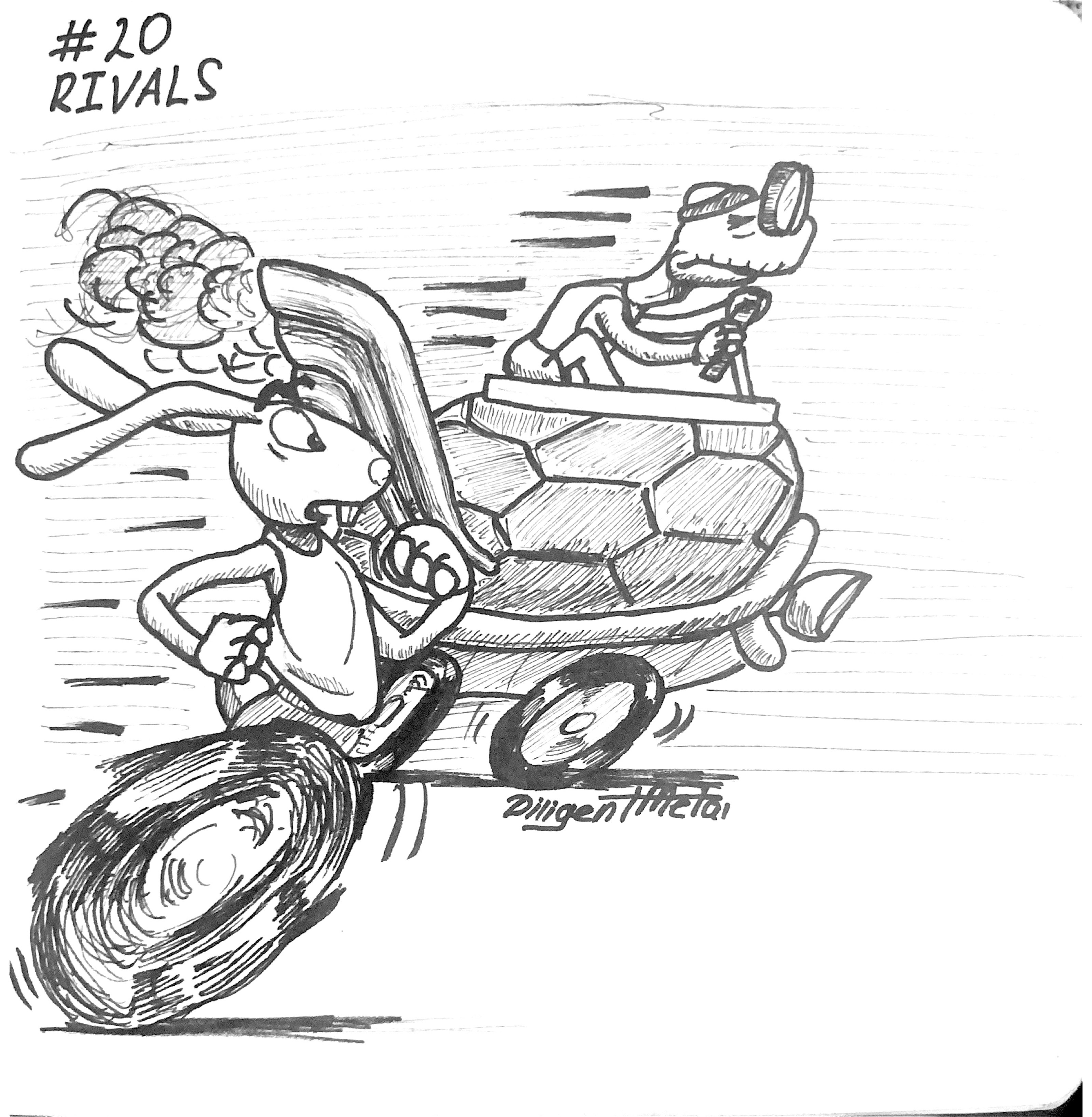 Inktober 2025 — Изображение №22 — Иллюстрация на Dprofile