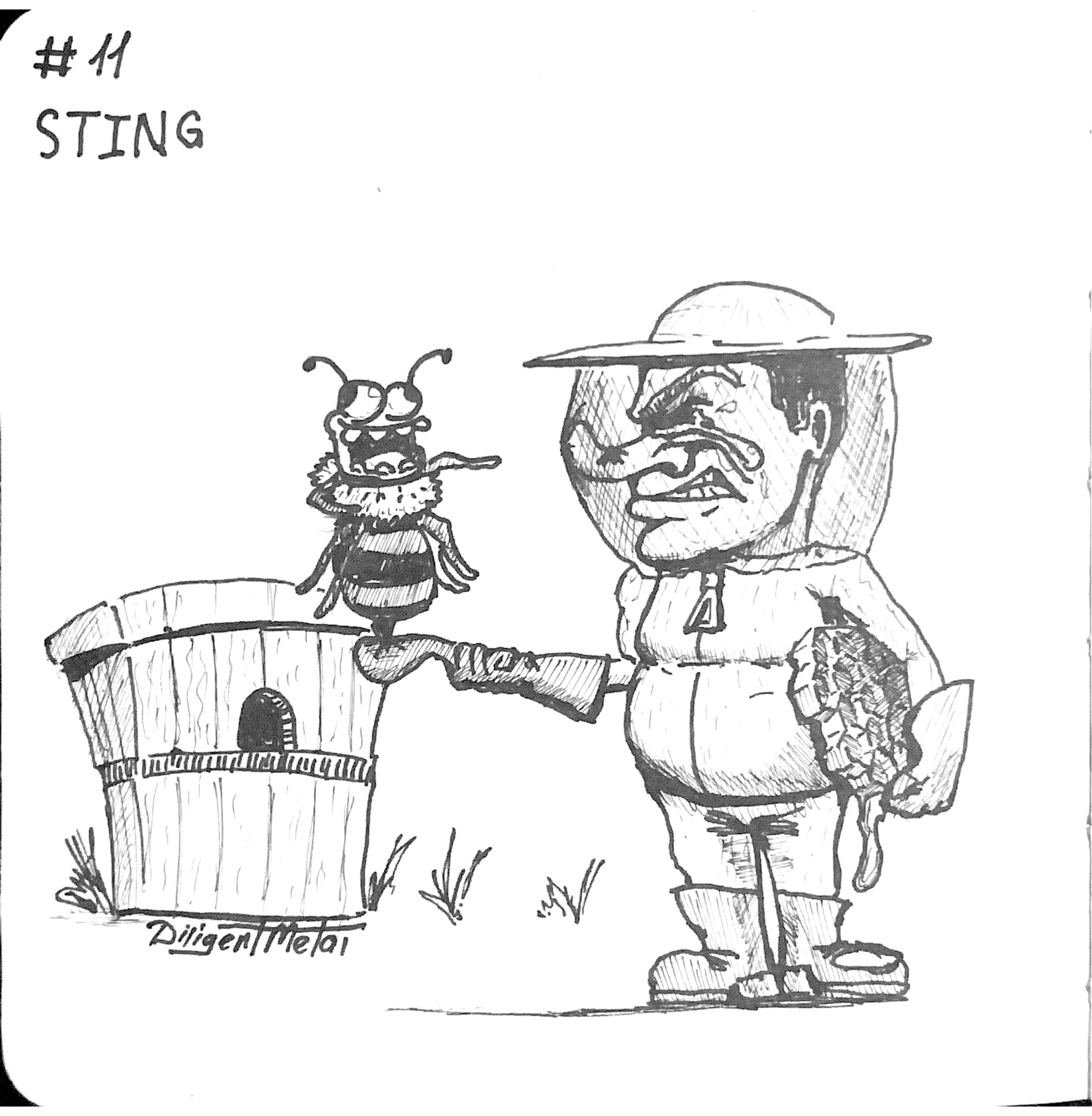 Inktober 2025 — Изображение №13 — Иллюстрация на Dprofile