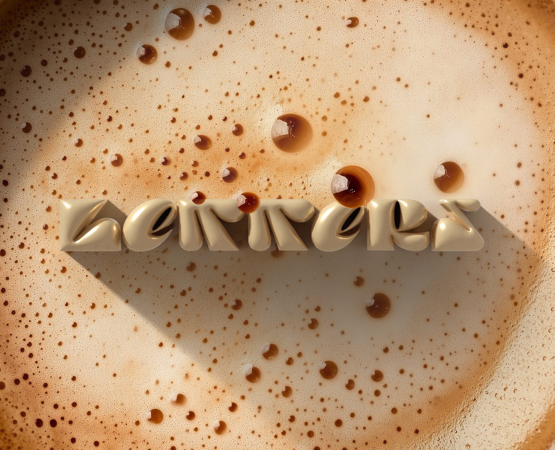 Letters coffee and books — Брендинг на Dprofile