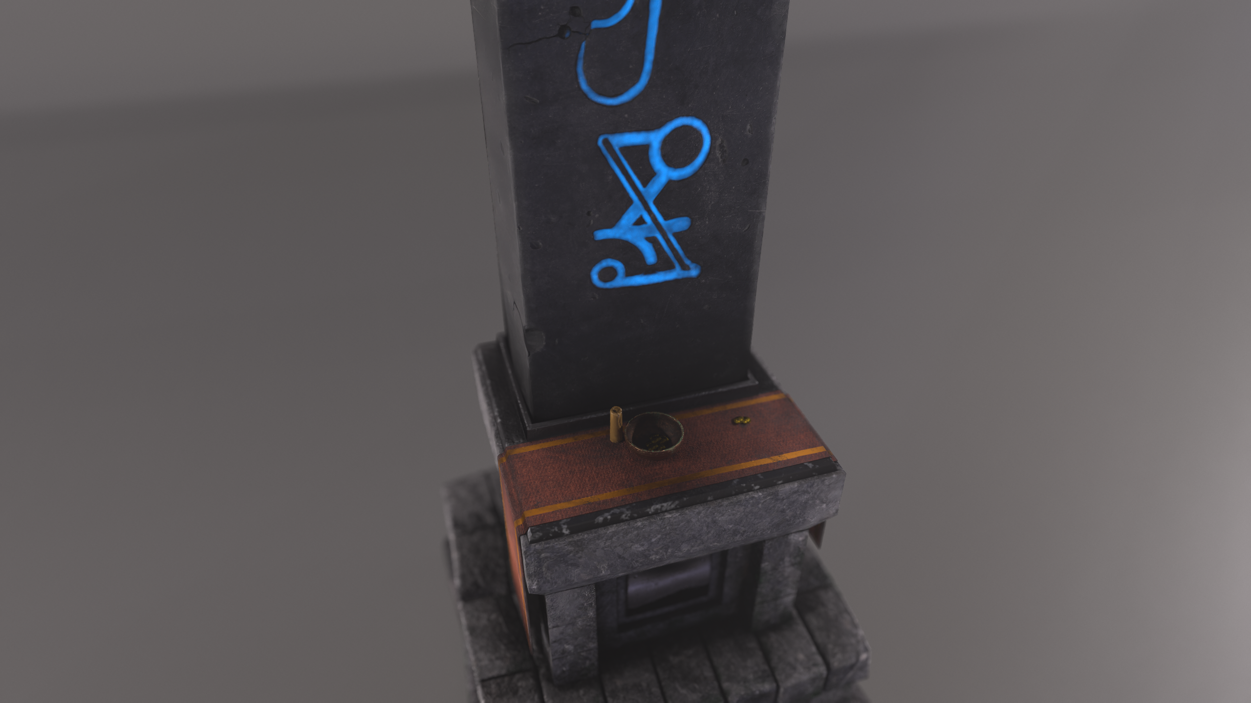 Мистический Обелиск — Изображение №3 — Иллюстрация, 3D на Dprofile