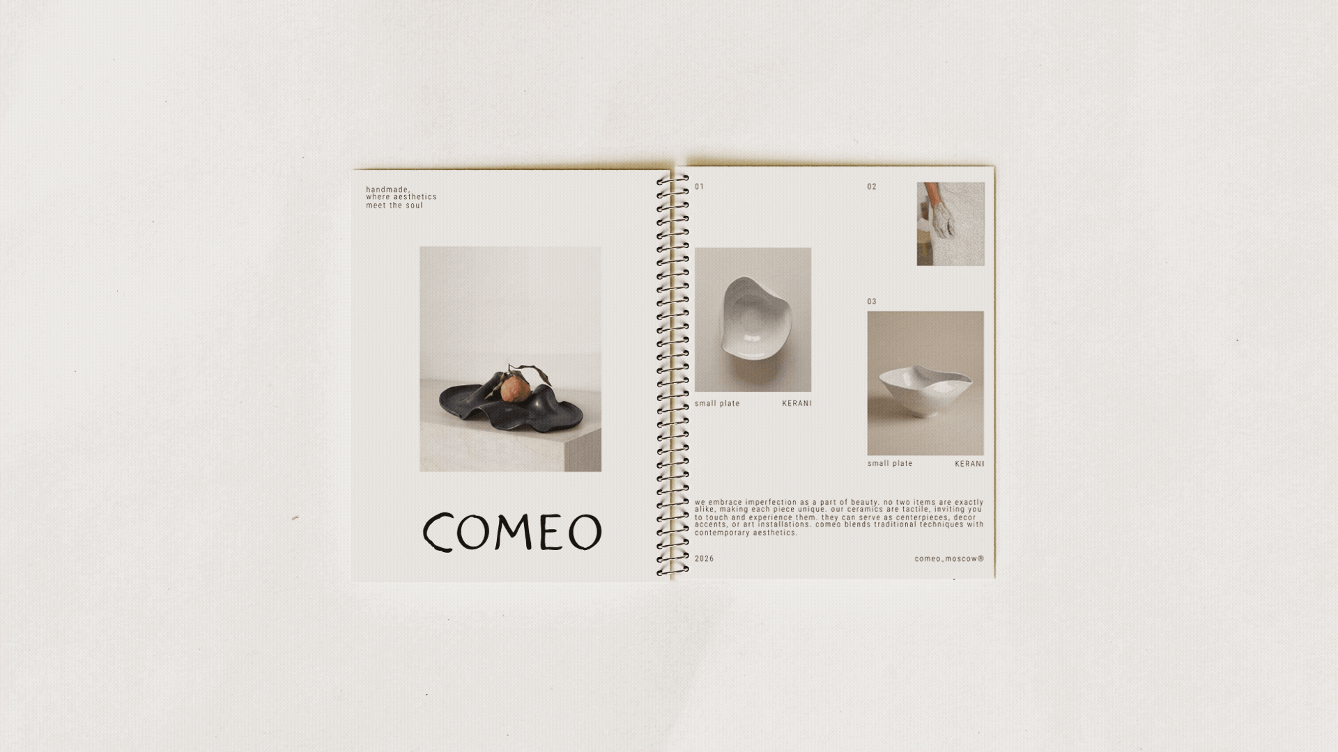 COMEO CERAMIC BRAND IDENTITY — Изображение №8 — Брендинг, Графика на Dprofile
