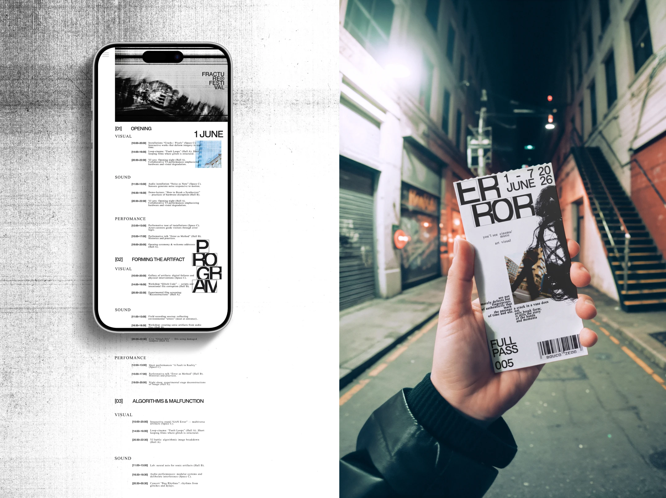 FRACTURE FESTIVAL — Изображение №7 — Брендинг, Графика на Dprofile