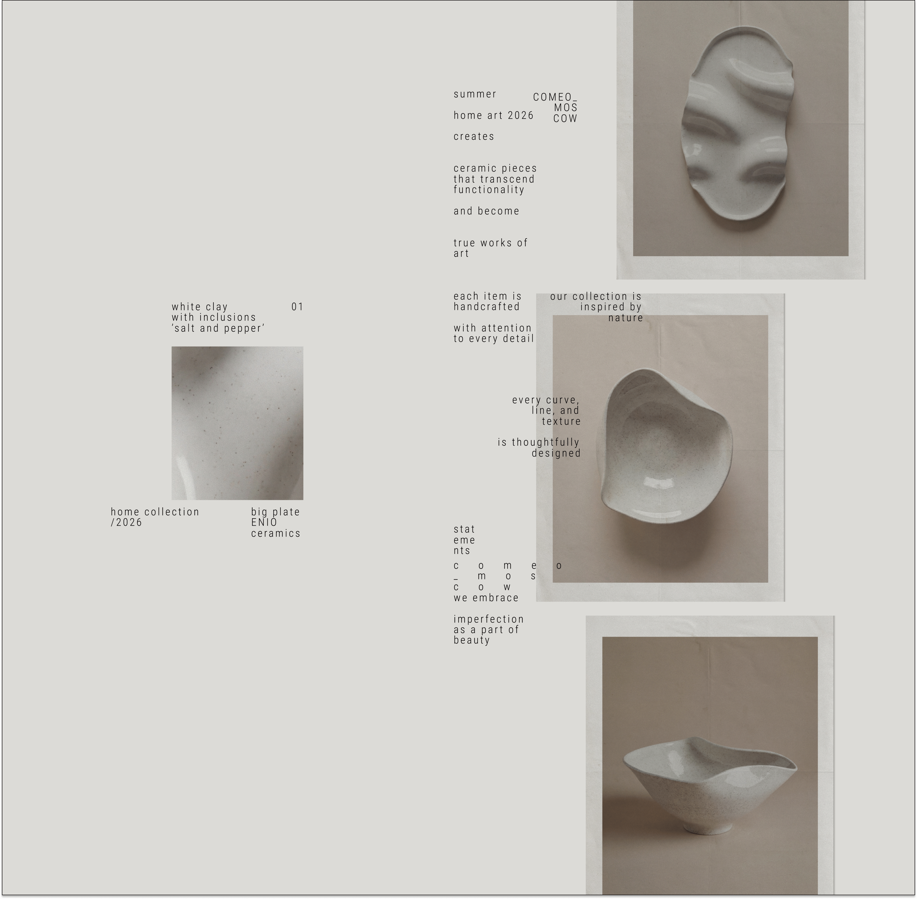 COMEO CERAMIC BRAND IDENTITY — Изображение №6 — Брендинг, Графика на Dprofile