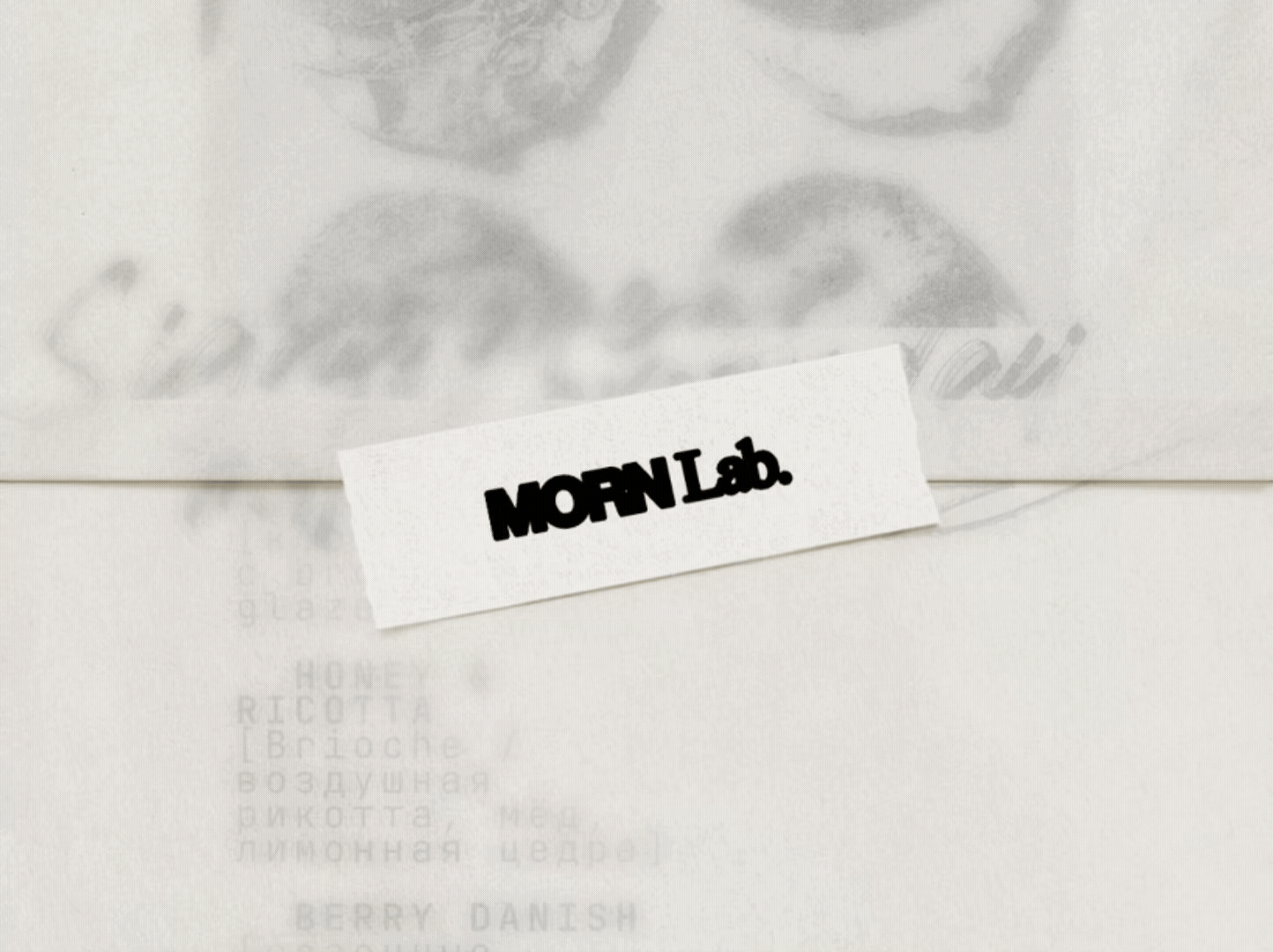 MORN LAB. CAFE BRAND IDENTITY — Изображение №6 — Брендинг, Графика на Dprofile