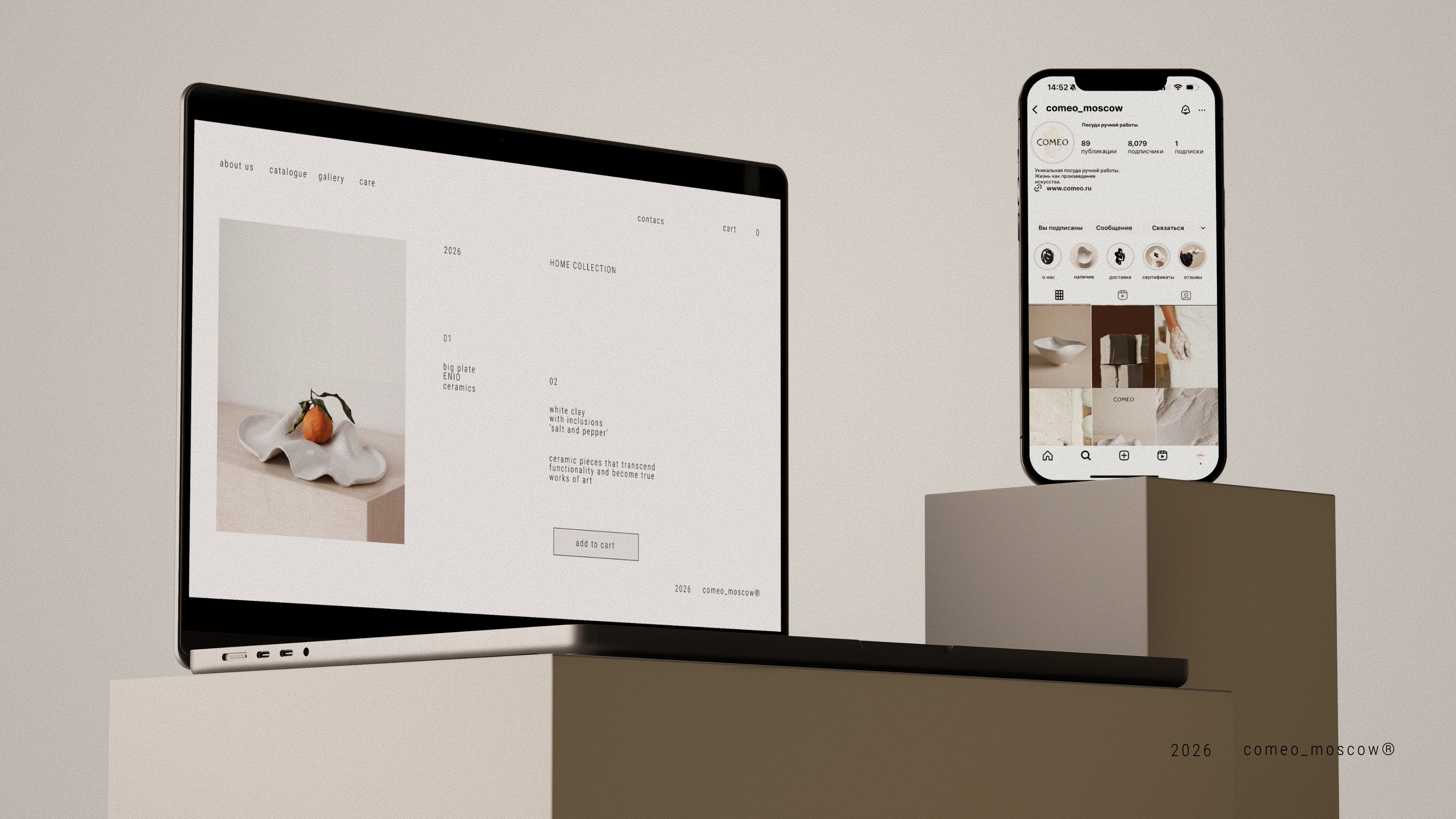 COMEO CERAMIC BRAND IDENTITY — Изображение №10 — Брендинг, Графика на Dprofile