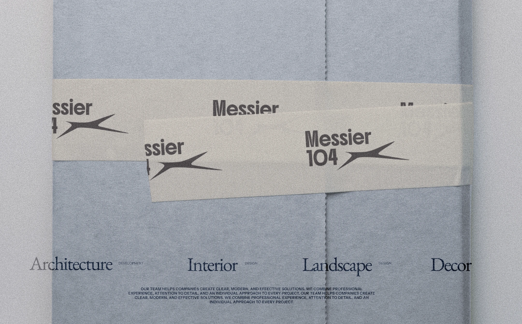 M104 ARCHITECTURAL BUREAU BRAND IDENTITY — Изображение №11 — Брендинг, Графика на Dprofile
