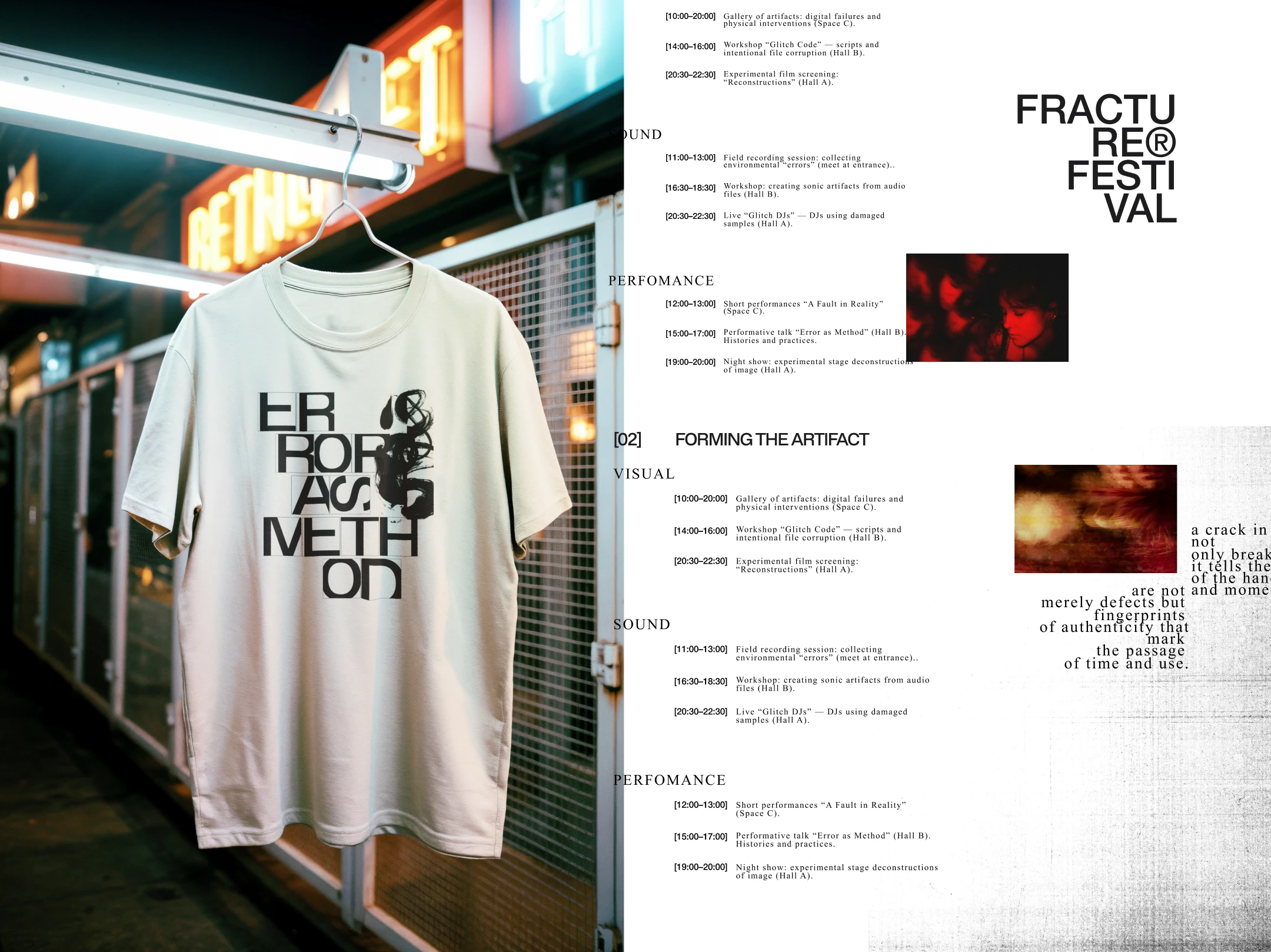 FRACTURE FESTIVAL — Изображение №5 — Брендинг, Графика на Dprofile