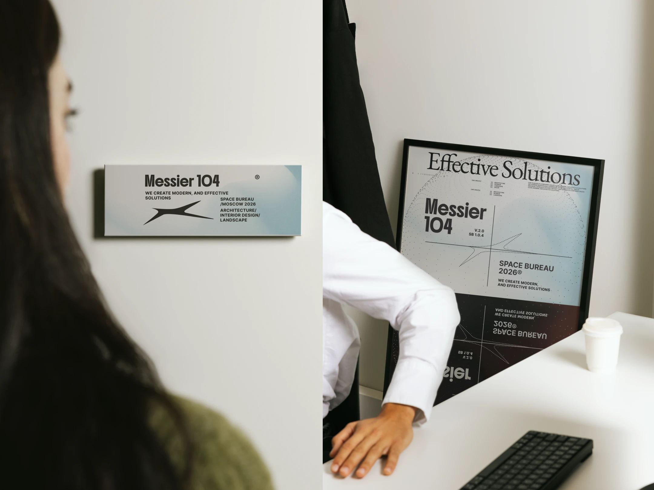 M104 ARCHITECTURAL BUREAU BRAND IDENTITY — Изображение №14 — Брендинг, Графика на Dprofile