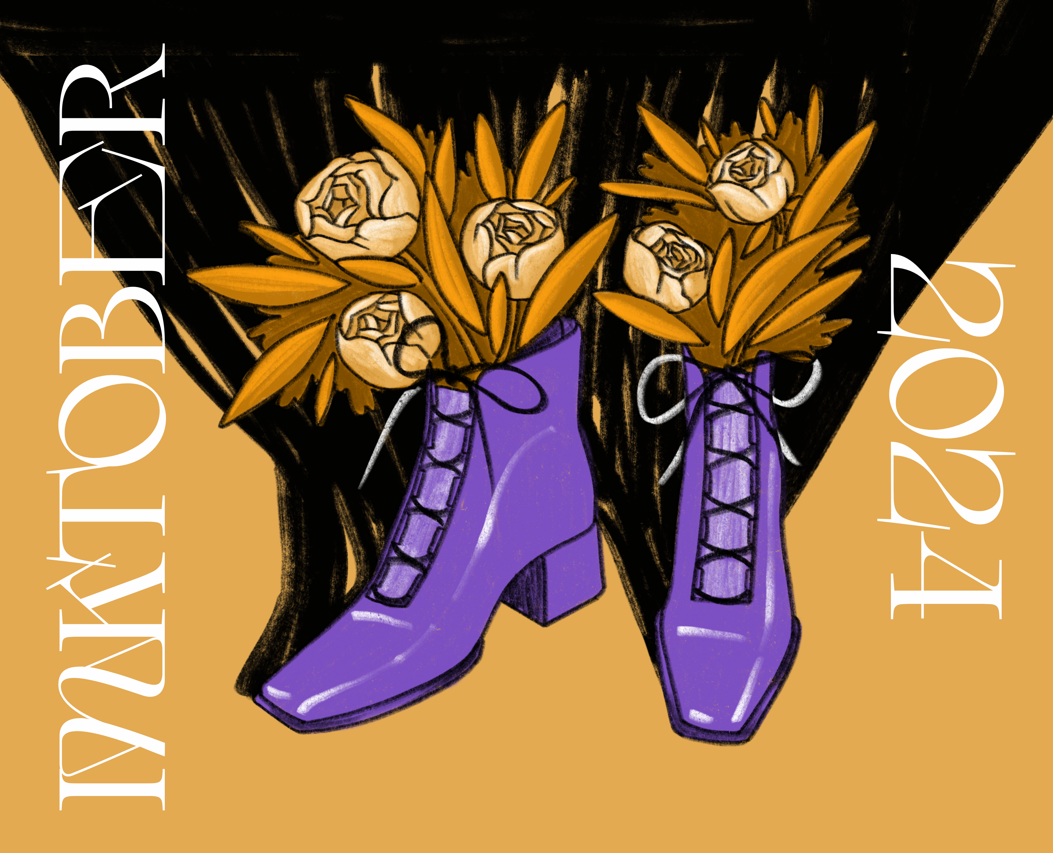 Инкобер 2024 — Иллюстрация, Графика на Dprofile