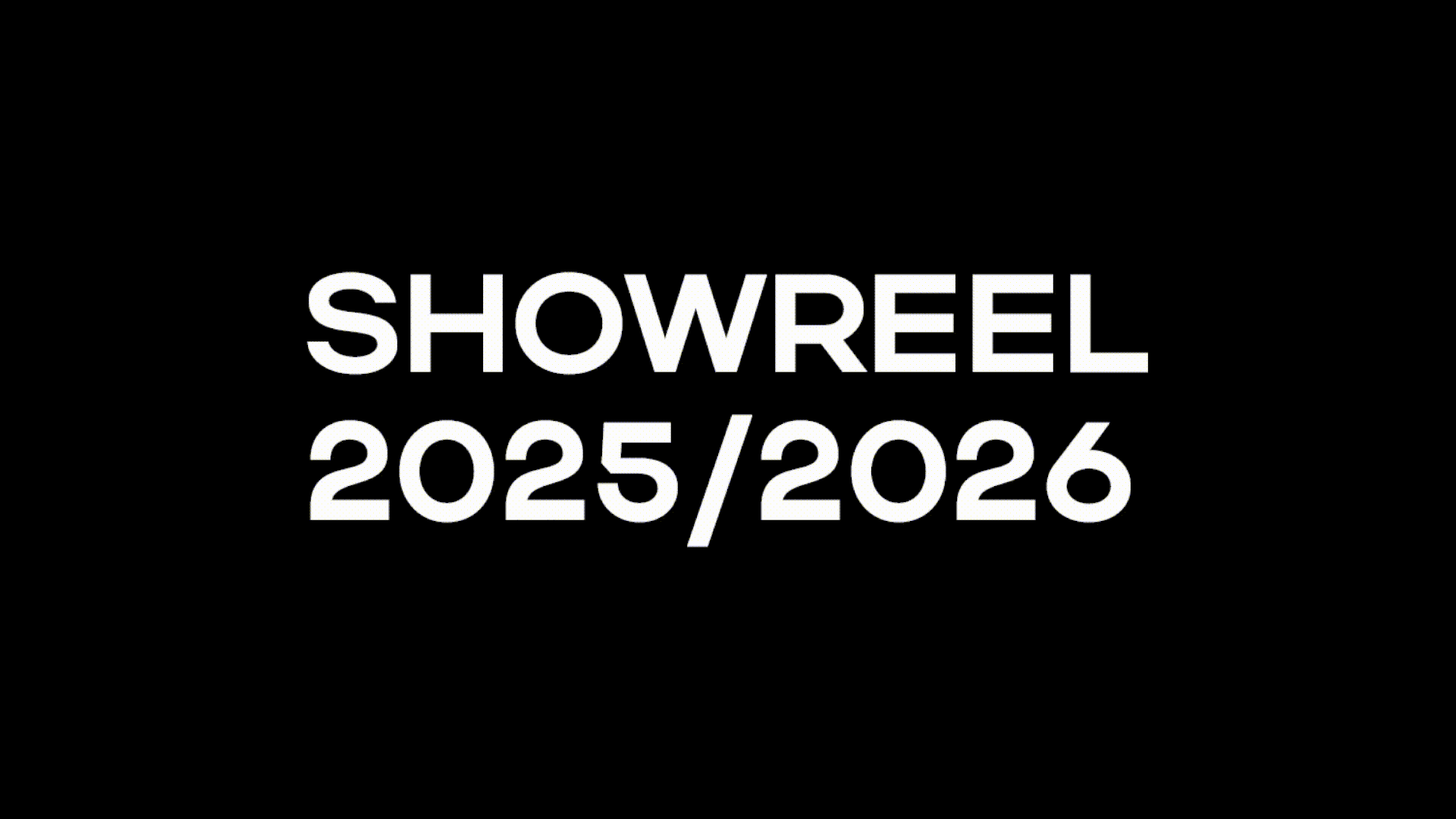 SHOWREEL 2025-2026 — Изображение №1 — 3D на Dprofile