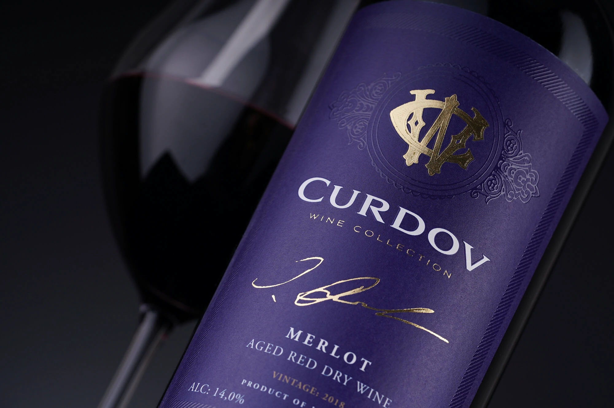 «Curdov» - редизайн лимитированной линейки вин — Изображение №1 — Брендинг, Промдизайн на Dprofile