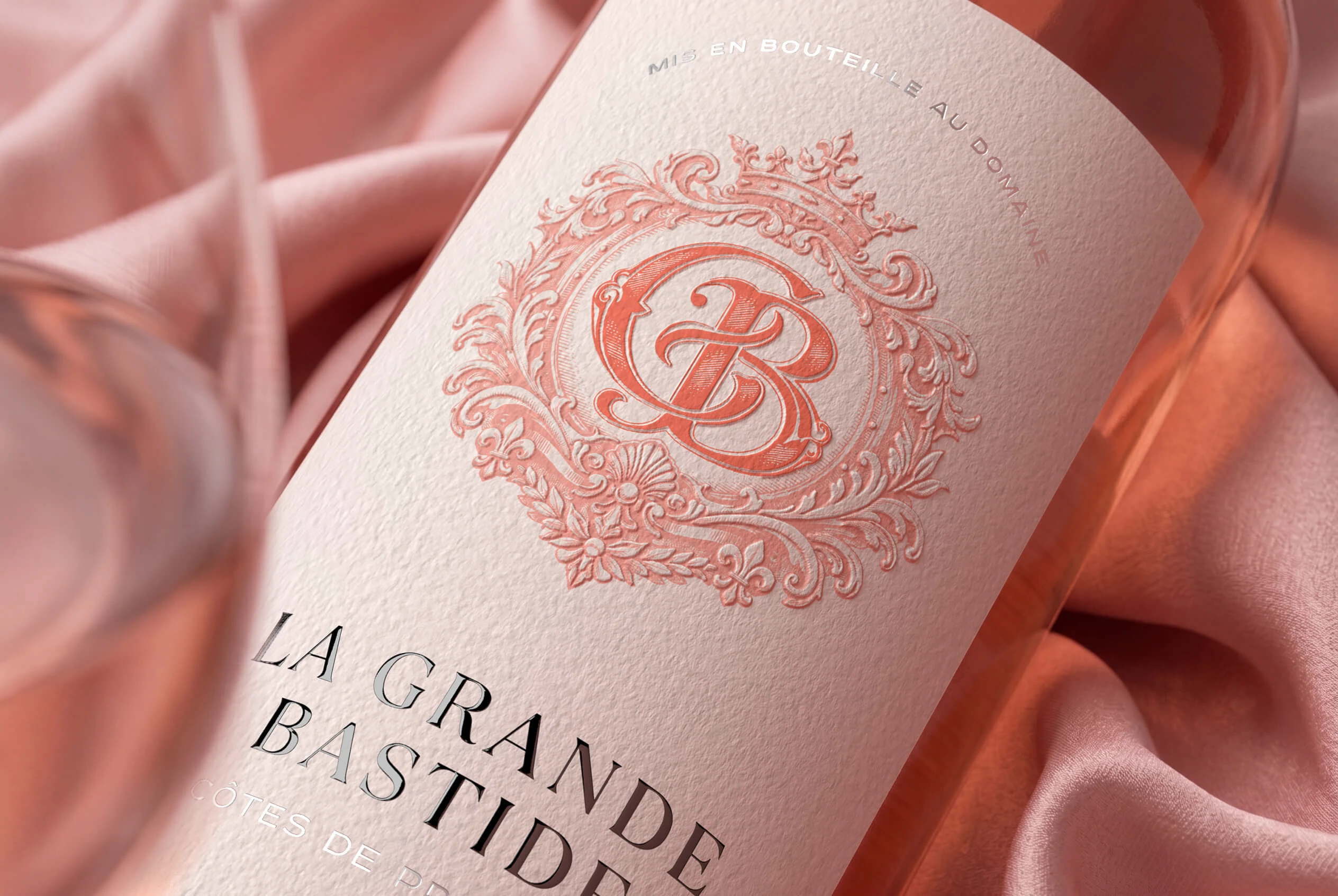 La Grande Bastide – элегантное розе из Сен-Тропе — Изображение №2 — Брендинг, Графика на Dprofile