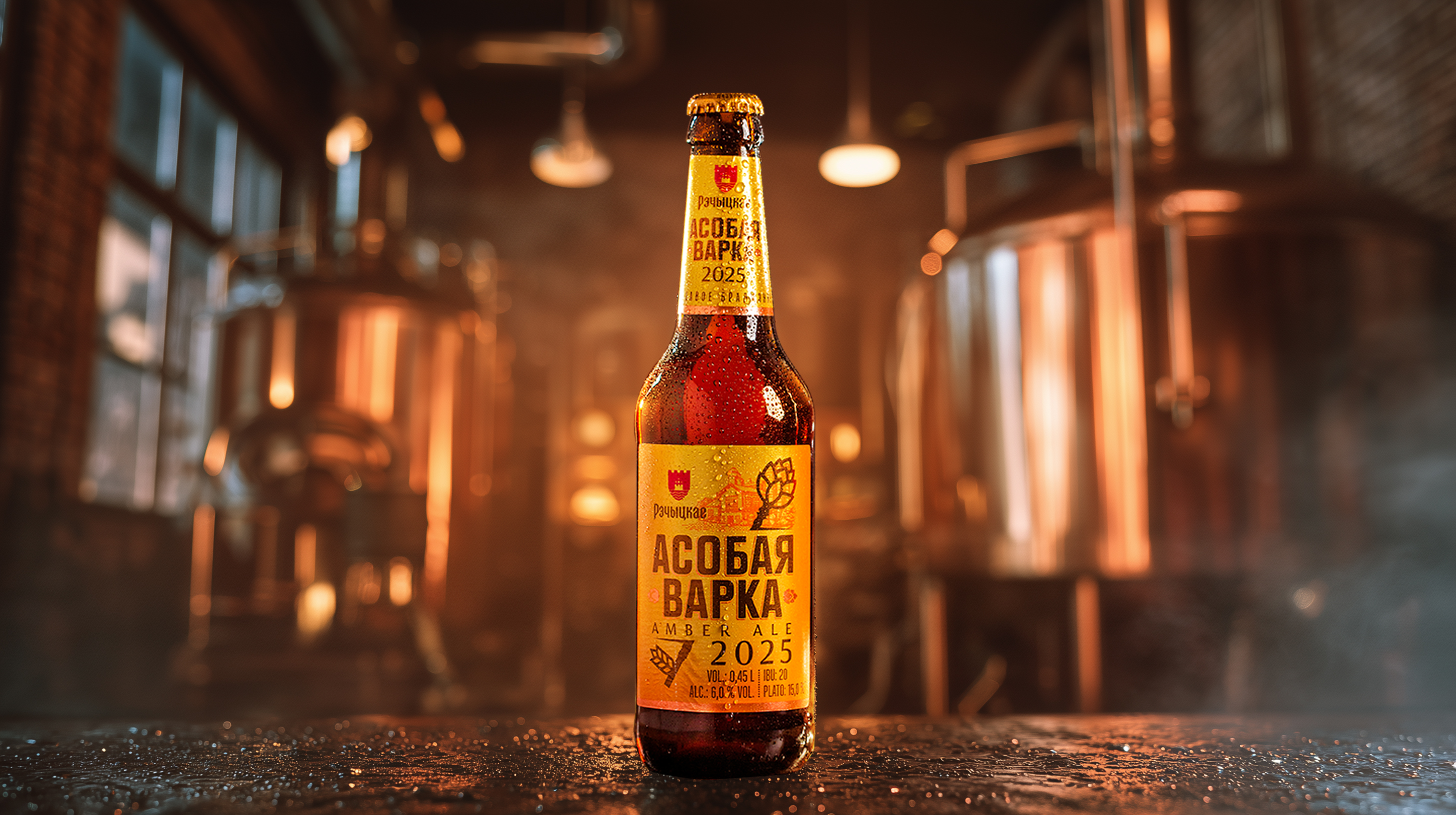 Асобая Варка 2025 Amber Ale — Изображение №1 — Брендинг, Промдизайн на Dprofile