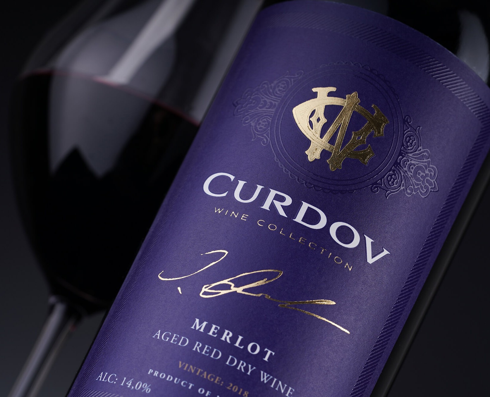 «Curdov» - редизайн лимитированной линейки вин — Брендинг, Промдизайн на Dprofile