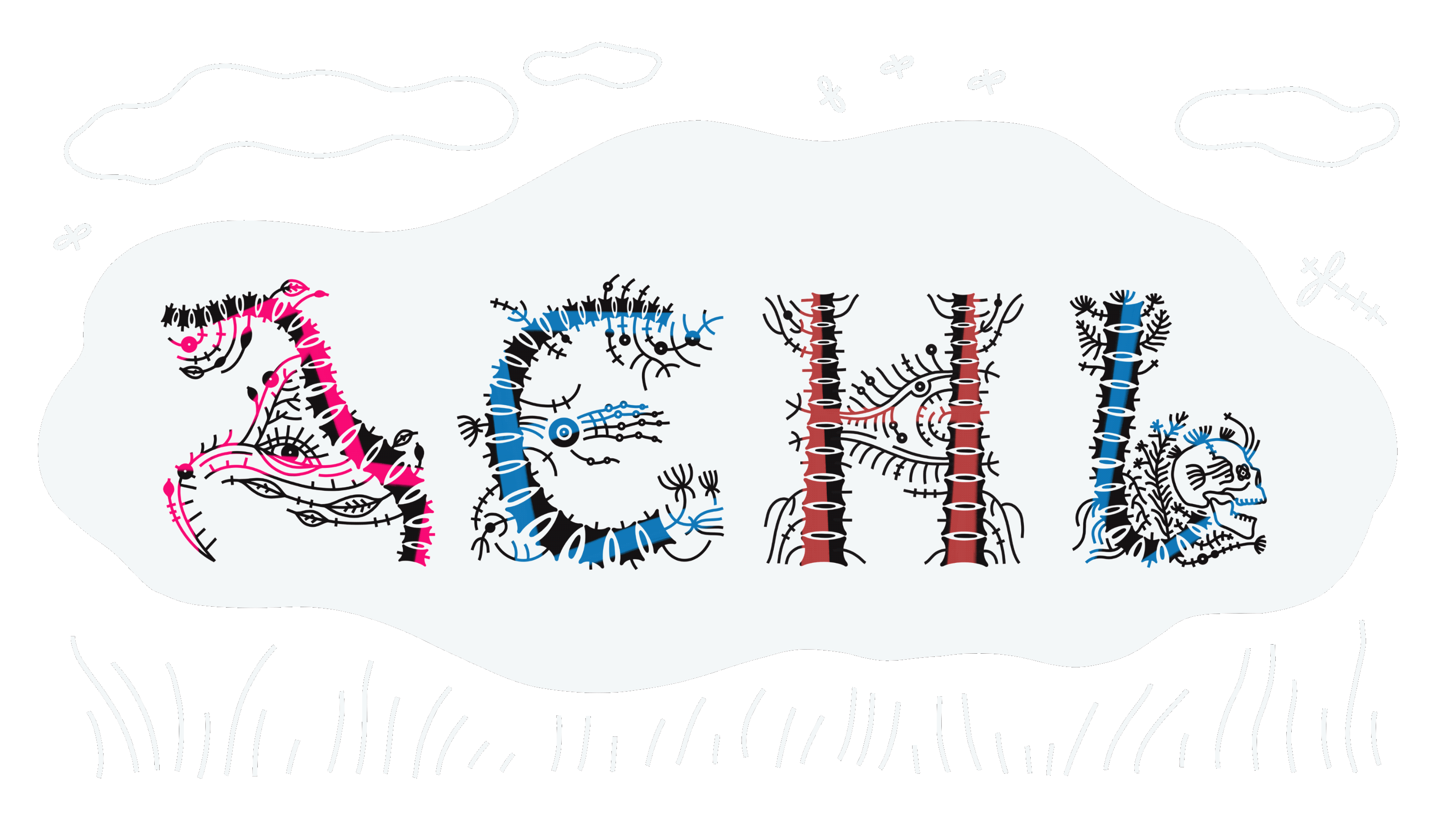 Ужасно прекрасный алфавит. БКВЧ 2025 — Изображение №8 — Брендинг, Графика на Dprofile