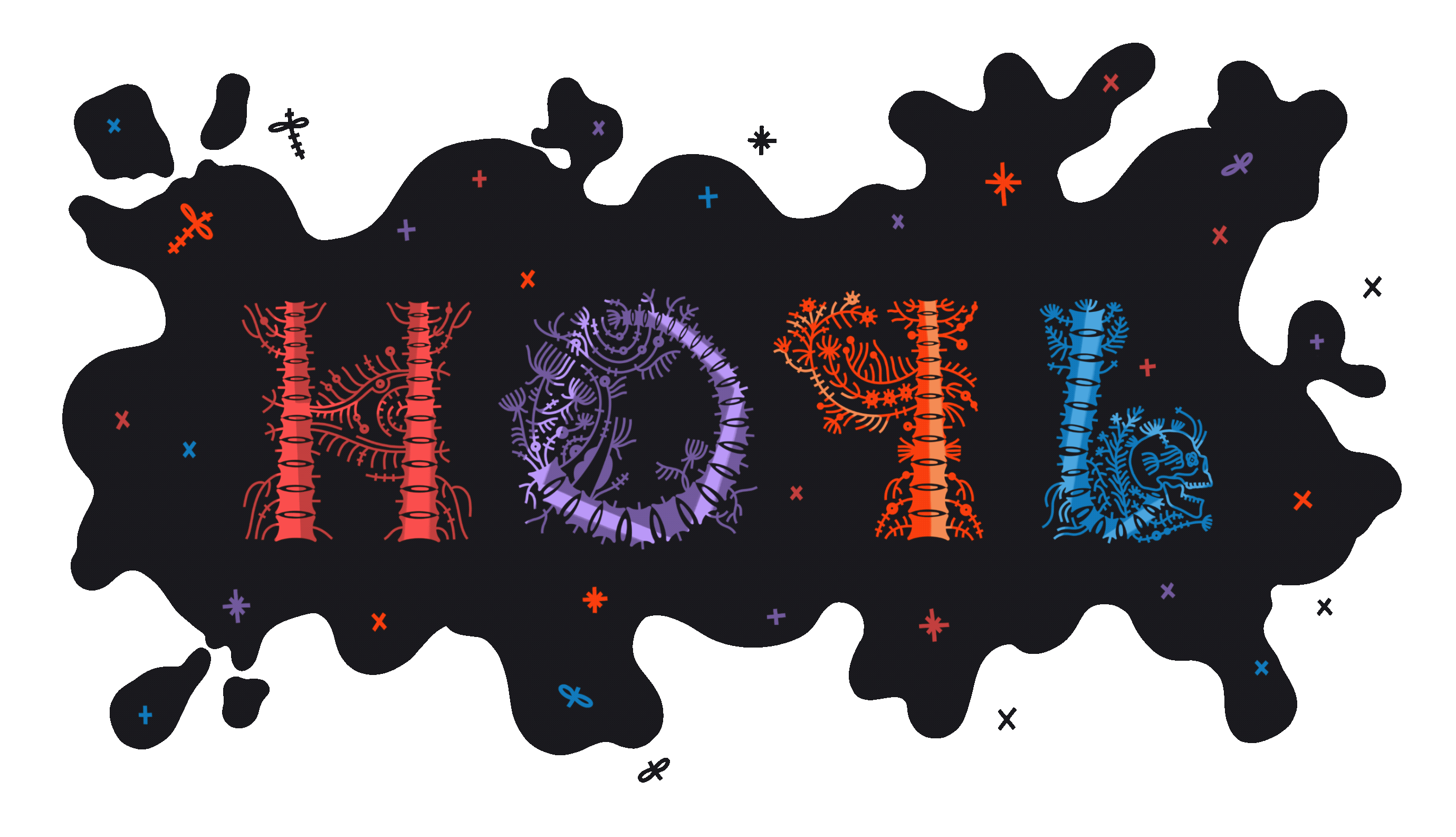 Ужасно прекрасный алфавит. БКВЧ 2025 — Изображение №11 — Брендинг, Графика на Dprofile