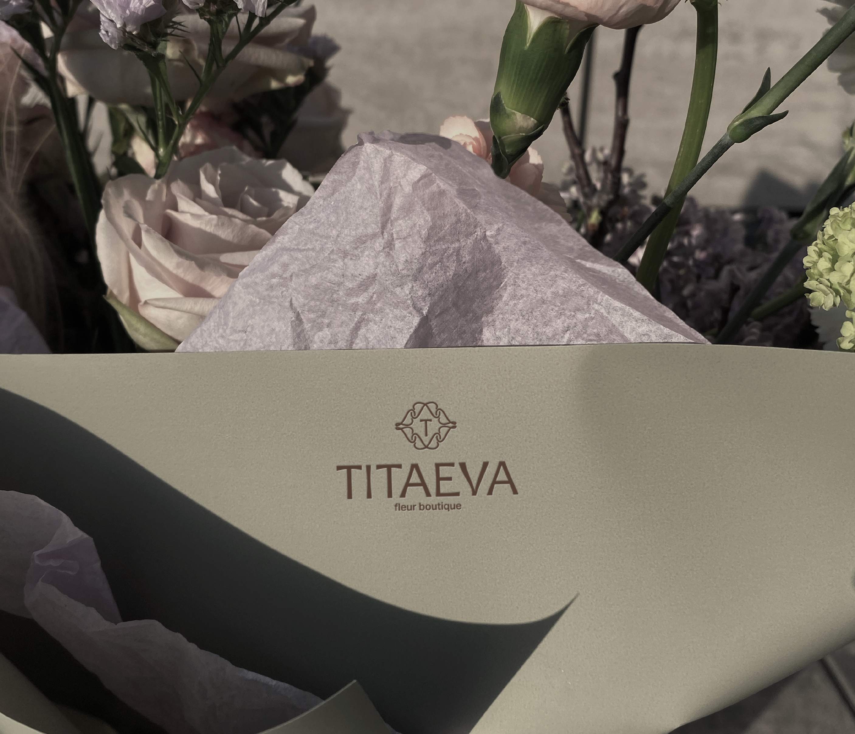 Titaeva fleur boutique Фирменный стиль — Изображение №15 — Брендинг, Графика на Dprofile