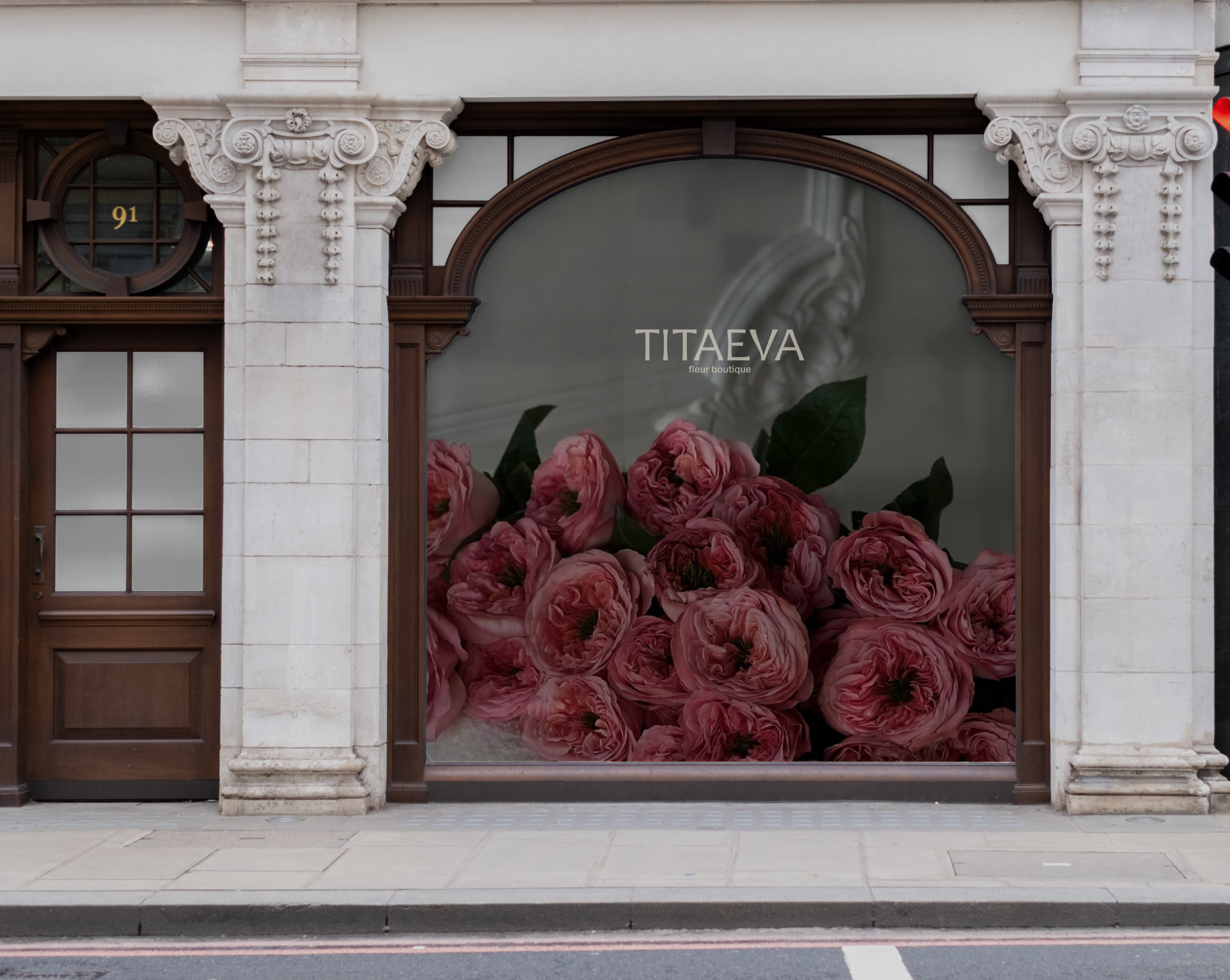 Titaeva fleur boutique Фирменный стиль — Изображение №1 — Брендинг, Графика на Dprofile
