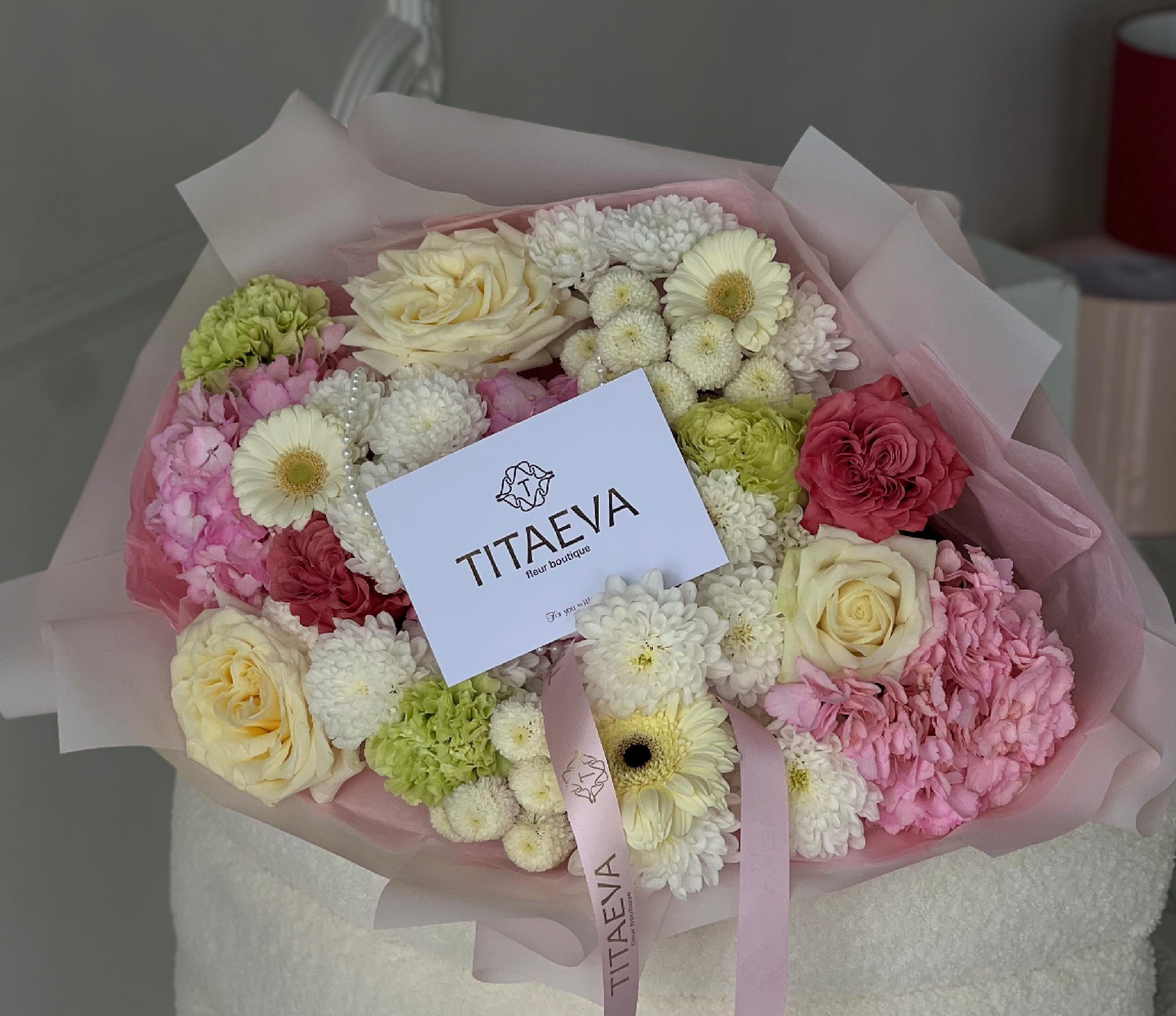Titaeva fleur boutique Фирменный стиль — Изображение №11 — Брендинг, Графика на Dprofile