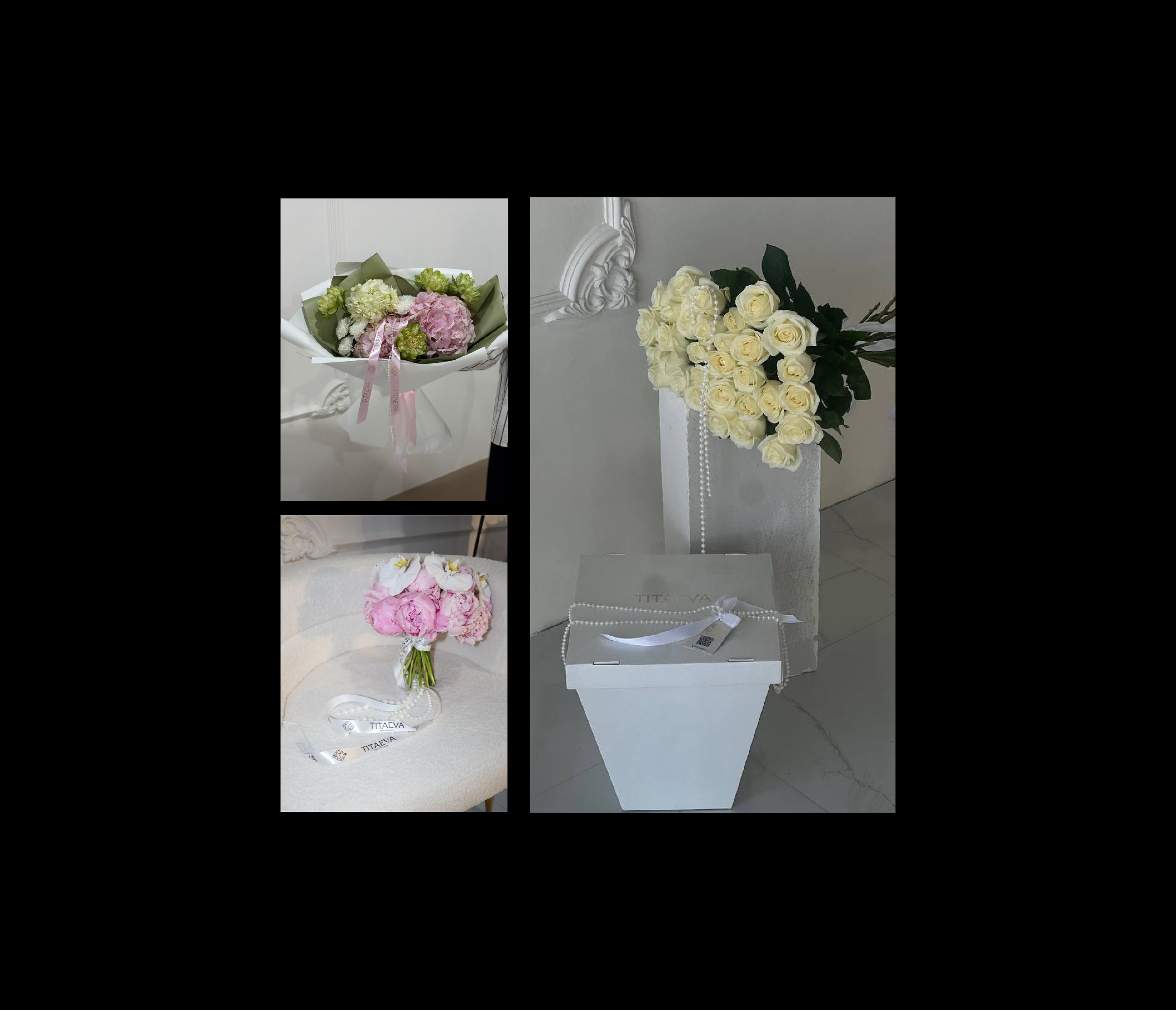 Titaeva fleur boutique Фирменный стиль — Изображение №16 — Брендинг, Графика на Dprofile