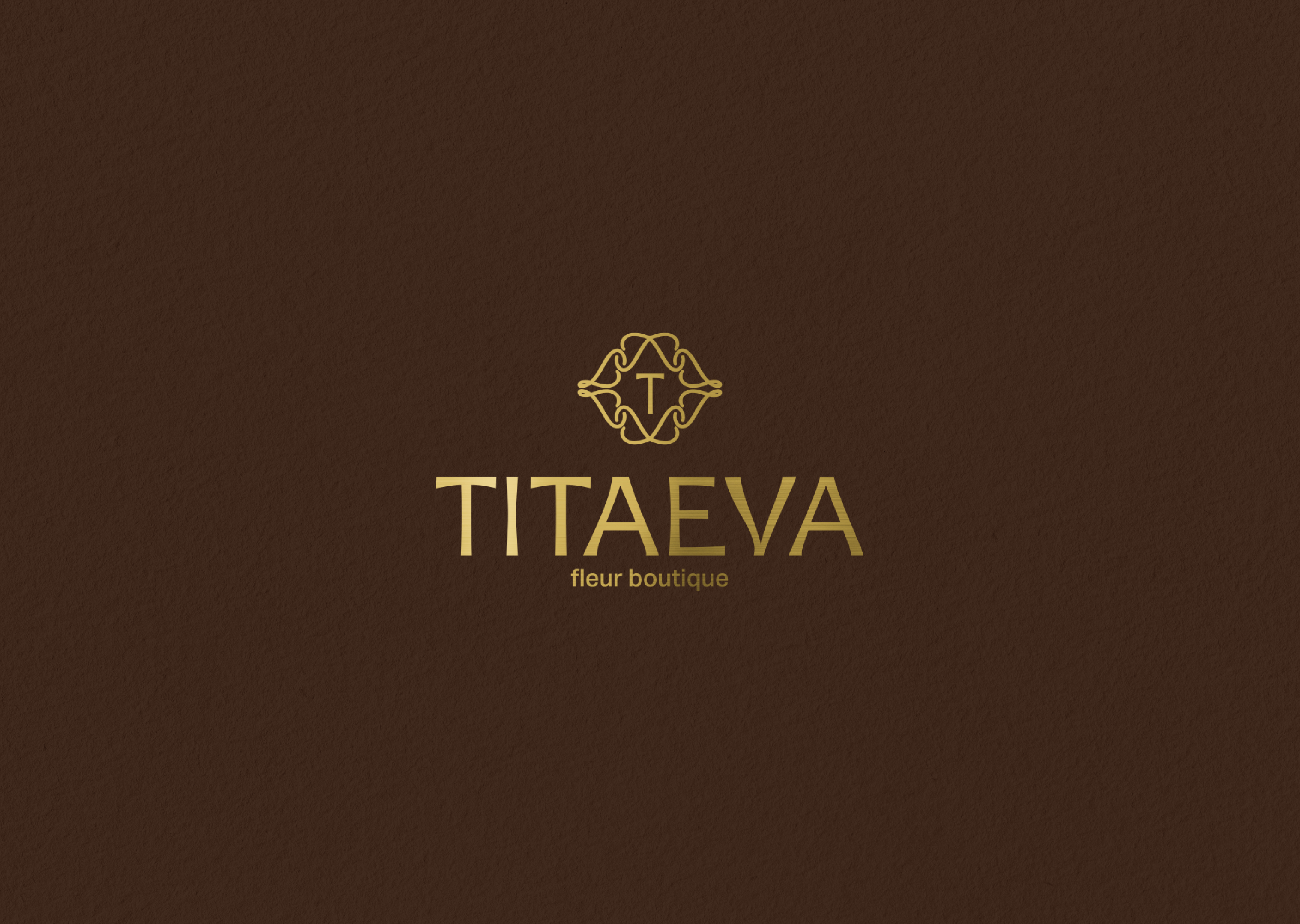 Titaeva fleur boutique Фирменный стиль — Изображение №3 — Брендинг, Графика на Dprofile