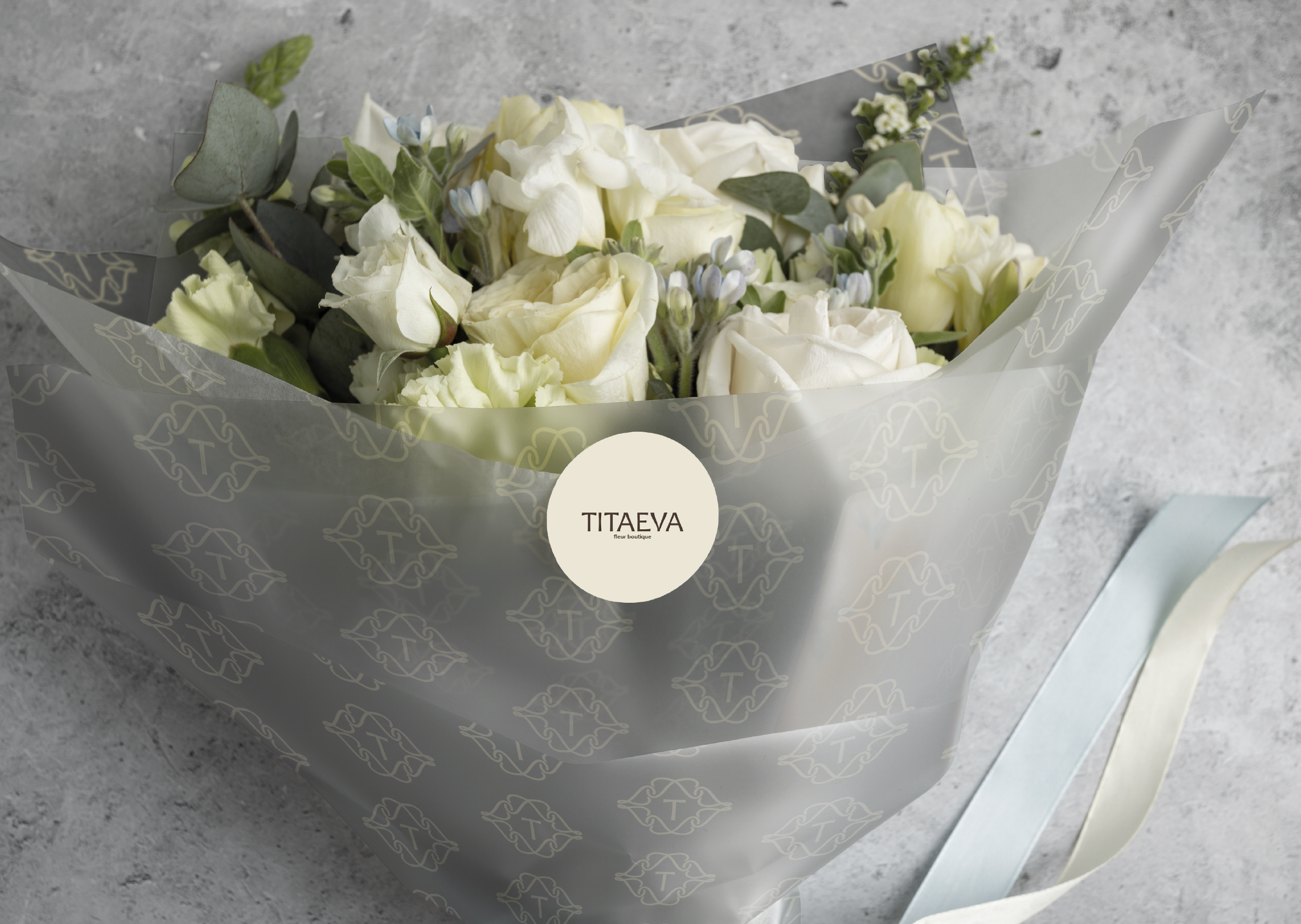 Titaeva fleur boutique Фирменный стиль — Изображение №6 — Брендинг, Графика на Dprofile