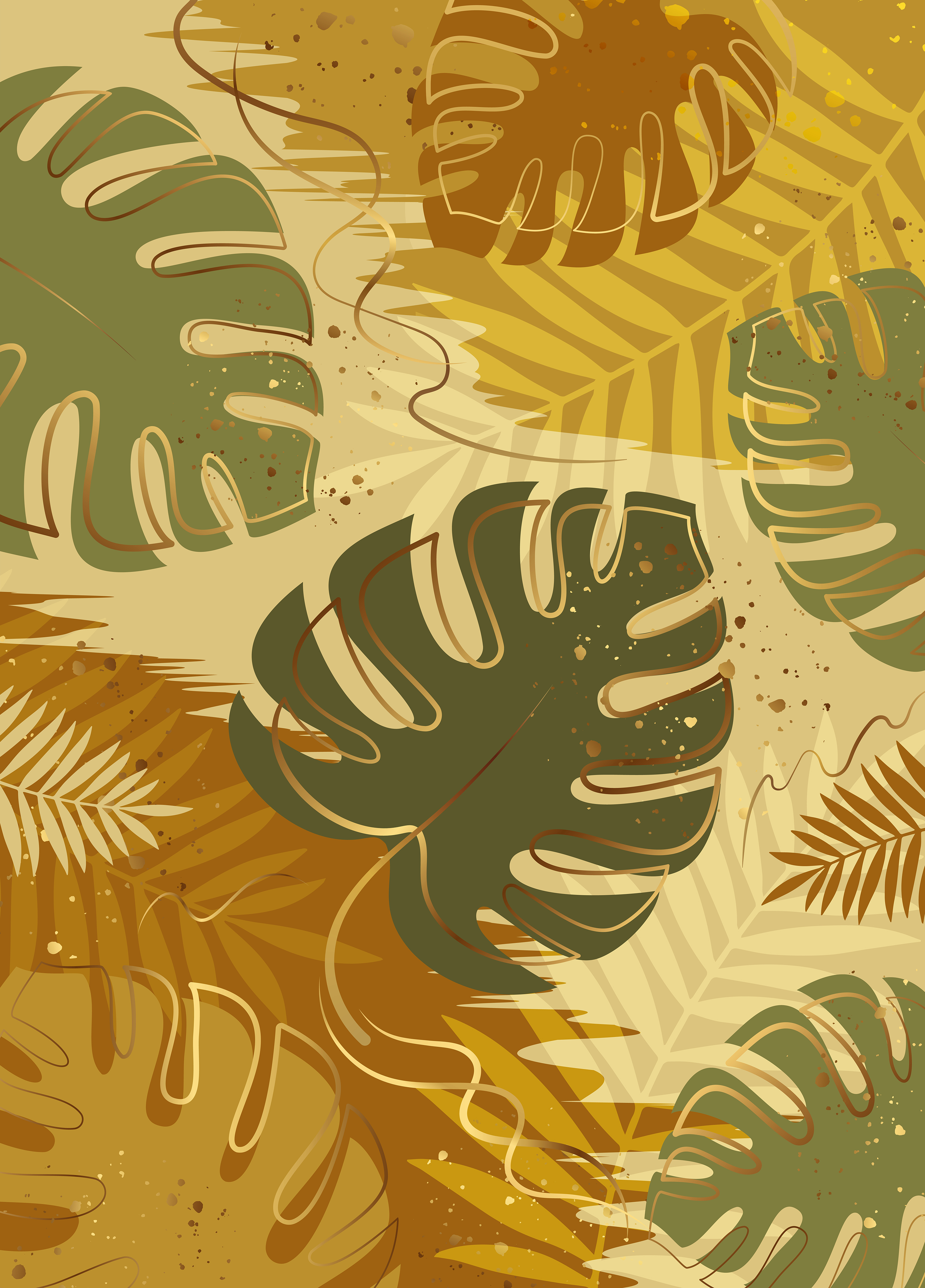 Дизайны с листьями и цветами — Изображение №1 — Иллюстрация, Маркетинг на Dprofile