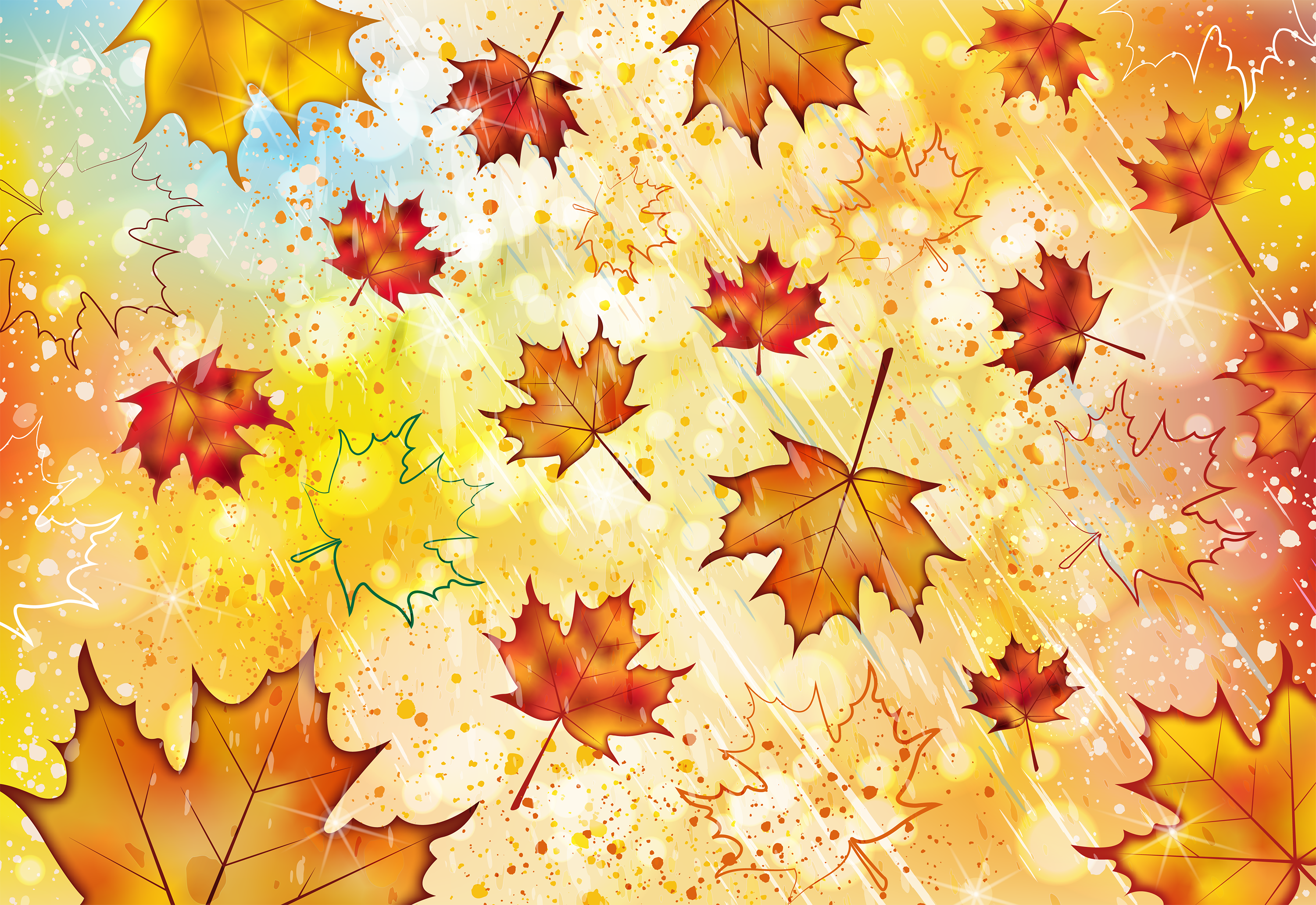 Дизайны с листьями и цветами — Изображение №17 — Иллюстрация, Маркетинг на Dprofile