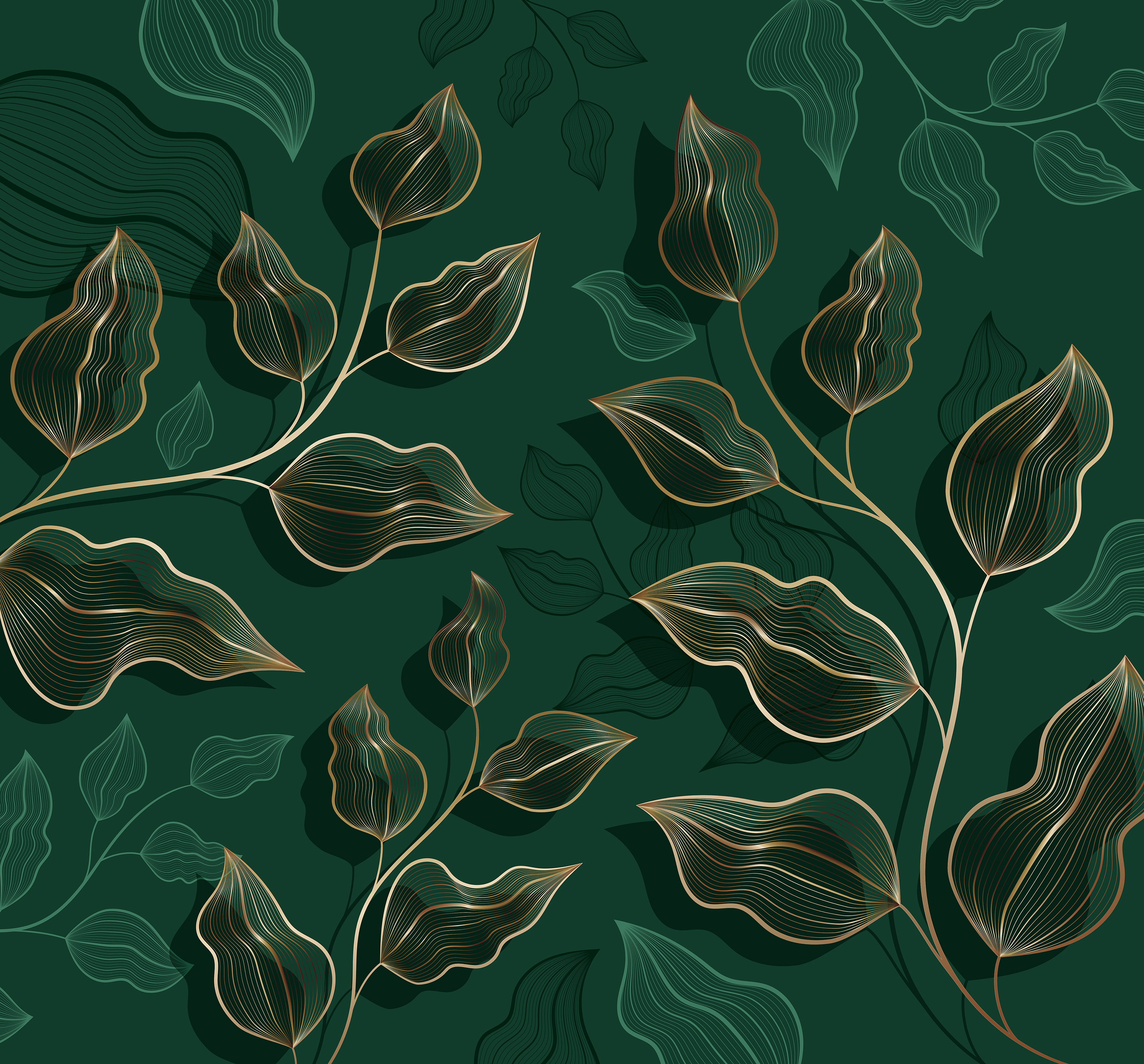 Дизайны с листьями и цветами — Изображение №5 — Иллюстрация, Маркетинг на Dprofile