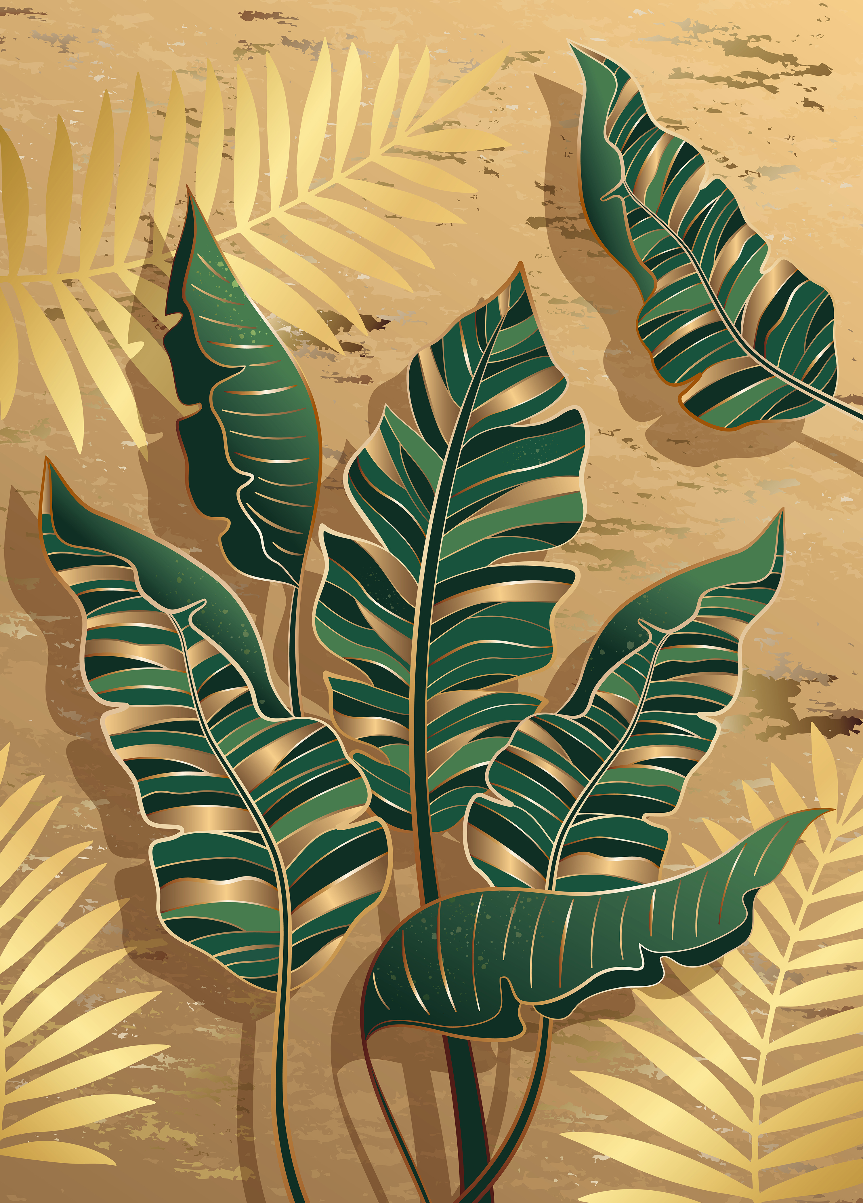 Дизайны с листьями и цветами — Изображение №3 — Иллюстрация, Маркетинг на Dprofile