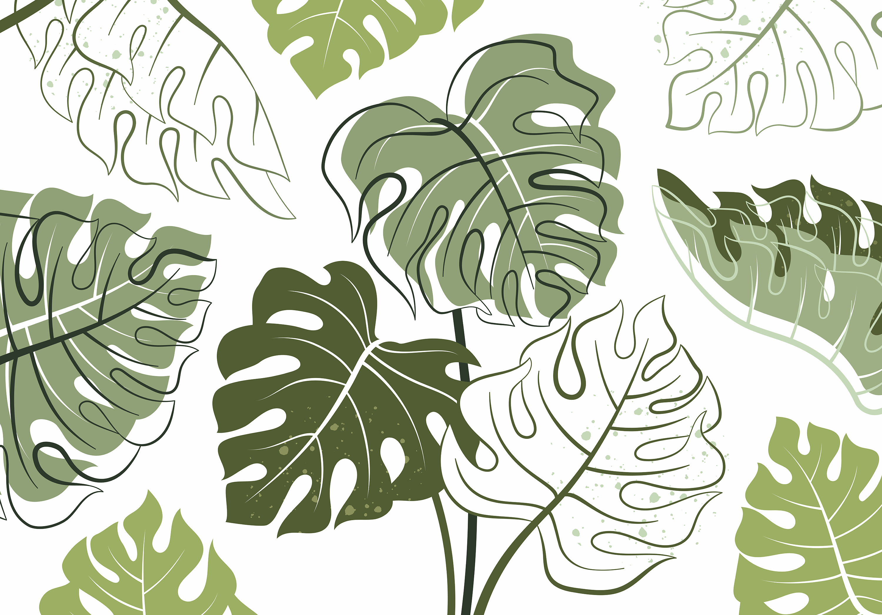 Дизайны с листьями и цветами — Изображение №12 — Иллюстрация, Маркетинг на Dprofile