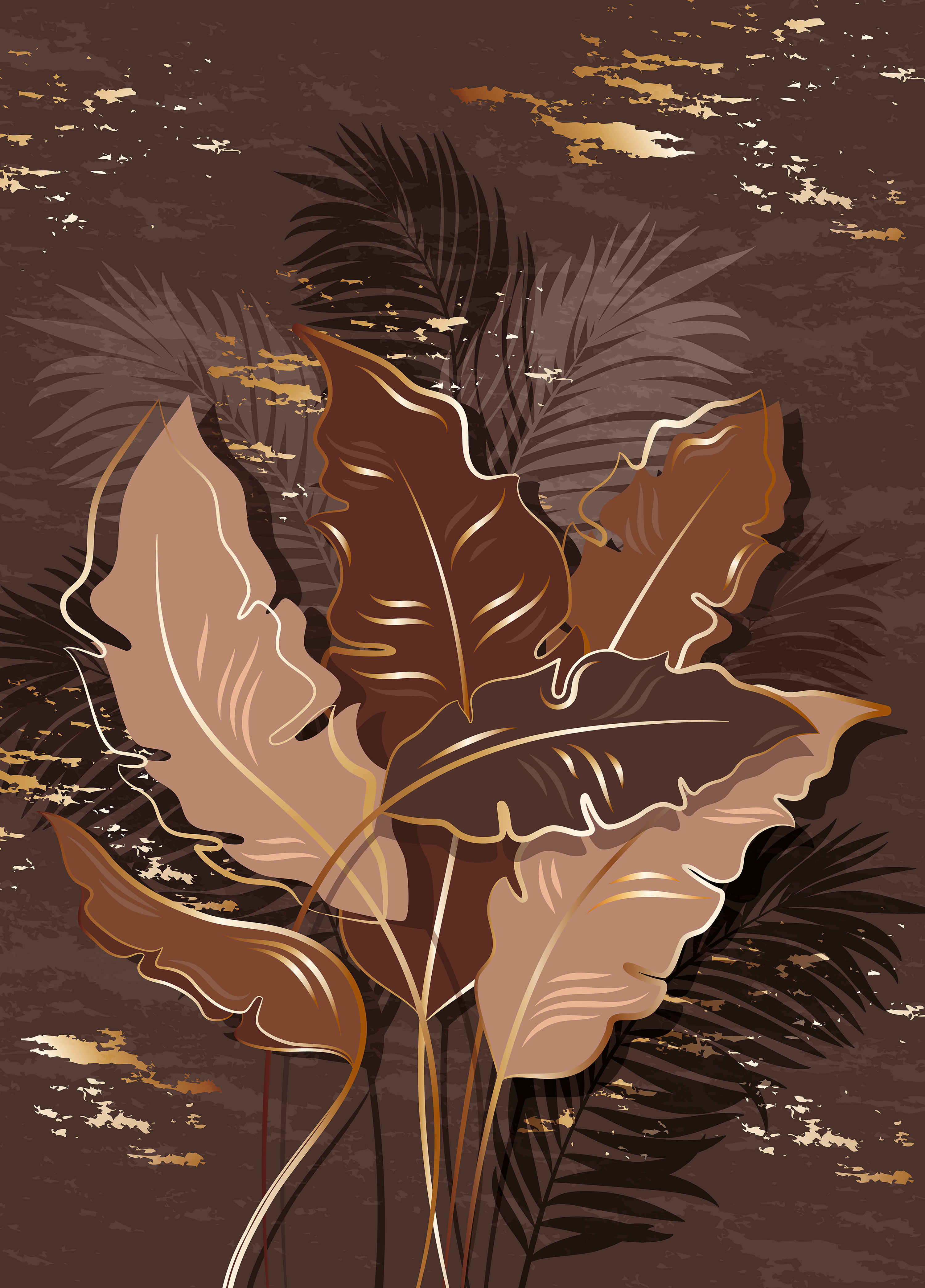 Дизайны с листьями и цветами — Изображение №7 — Иллюстрация, Маркетинг на Dprofile