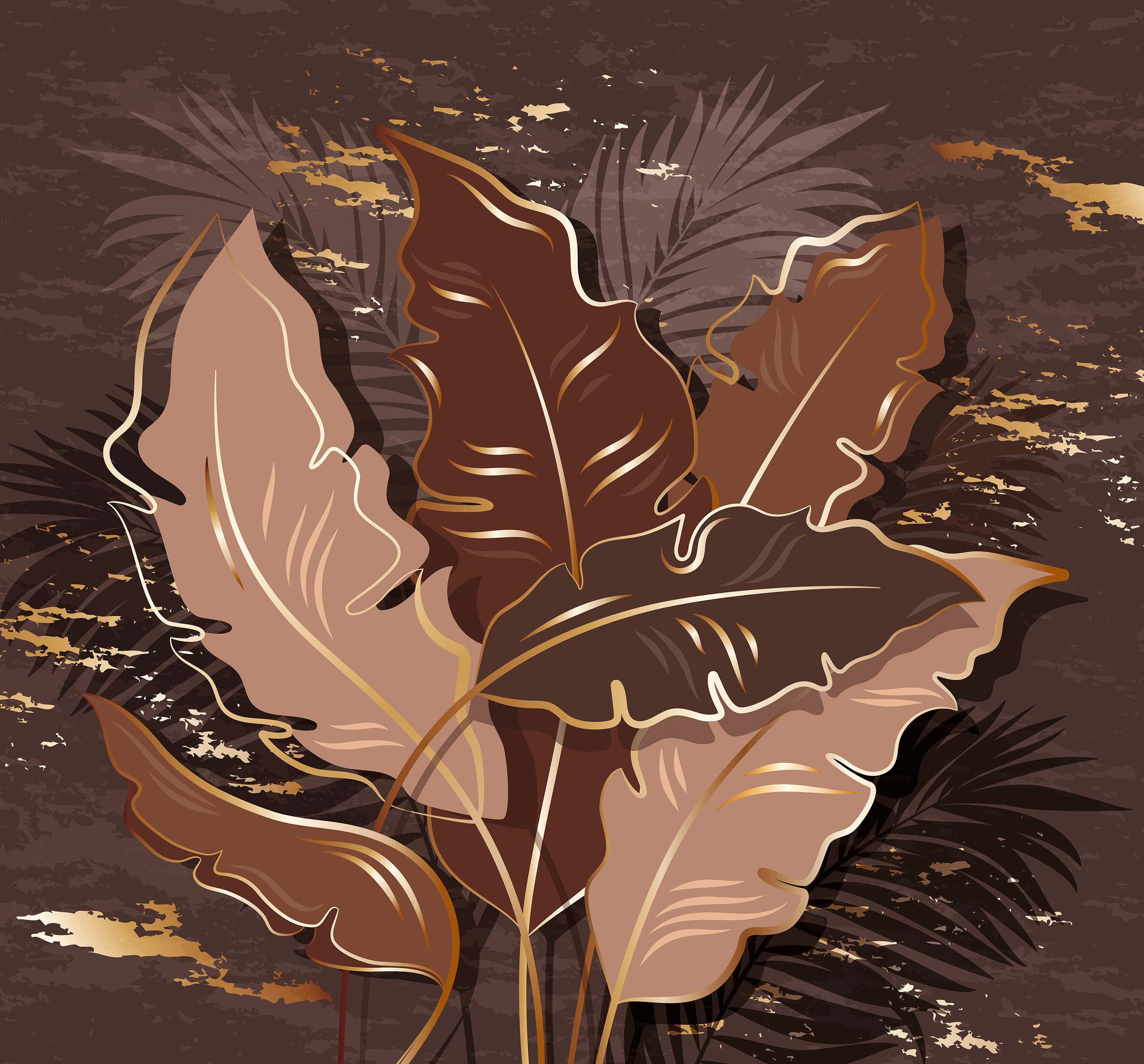 Дизайны с листьями и цветами — Изображение №8 — Иллюстрация, Маркетинг на Dprofile