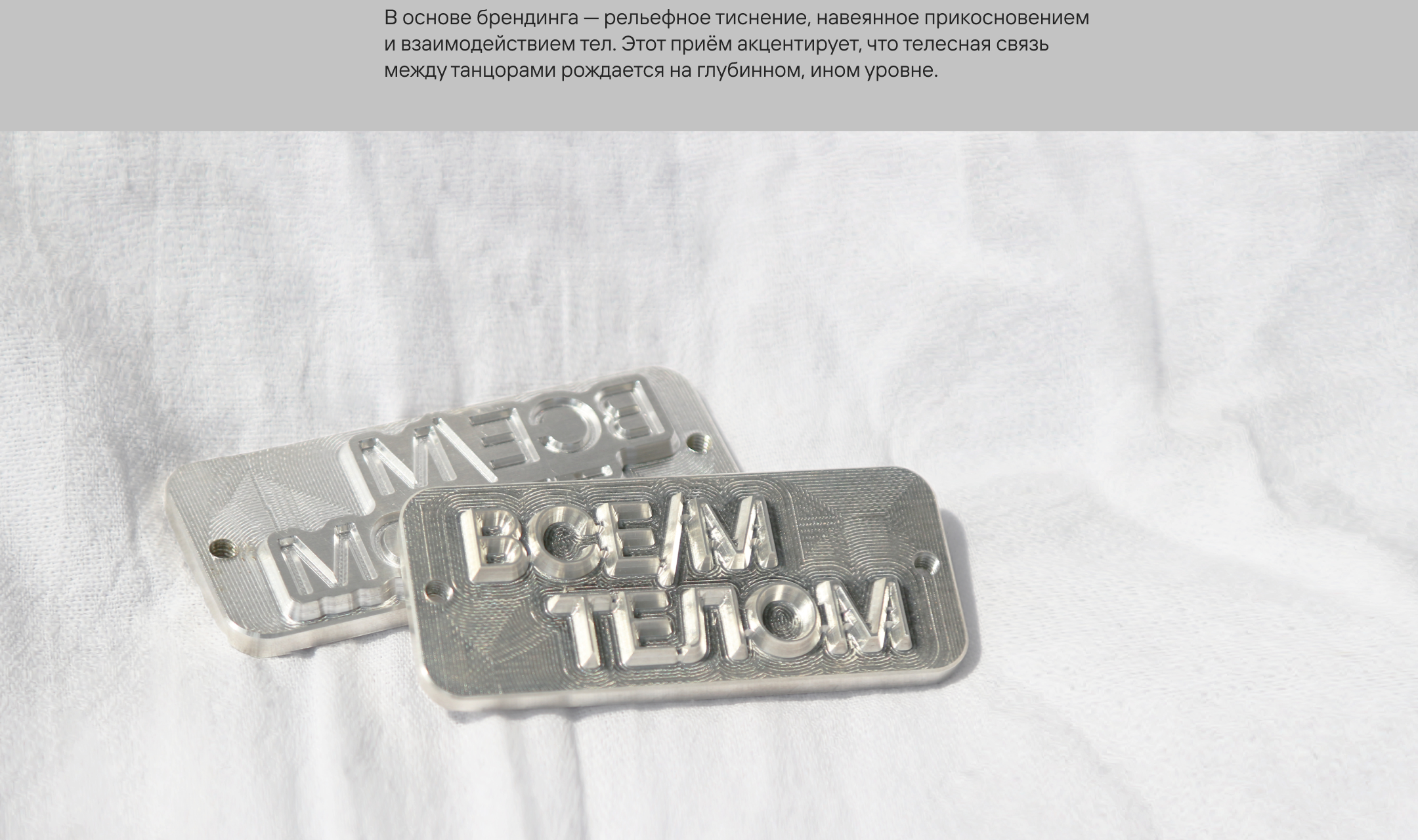 все/м телом — Изображение №5 — Брендинг на Dprofile