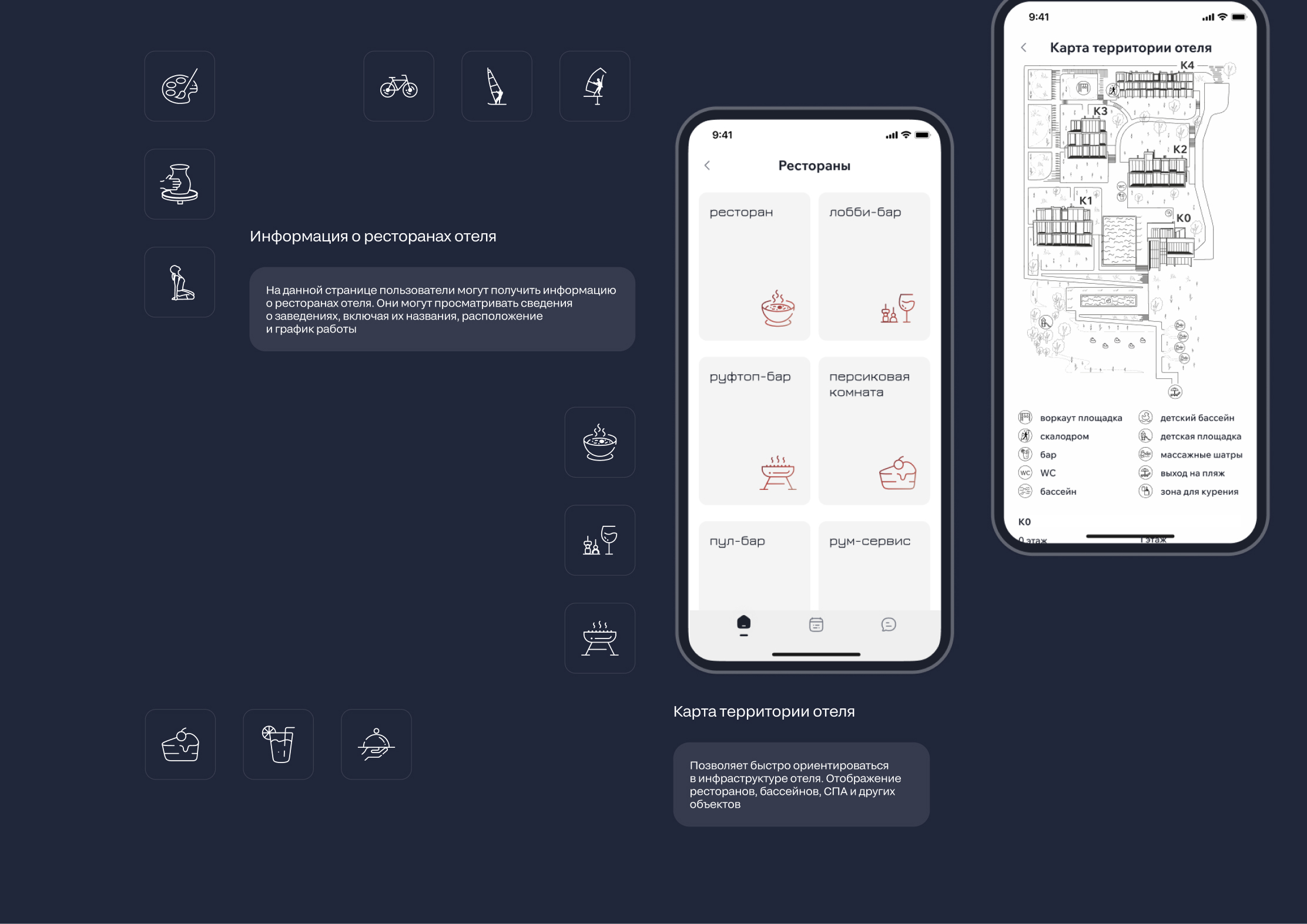 Цифровая платформа для отеля - Veselovka Experience — Изображение №8 — Интерфейсы, Брендинг на Dprofile