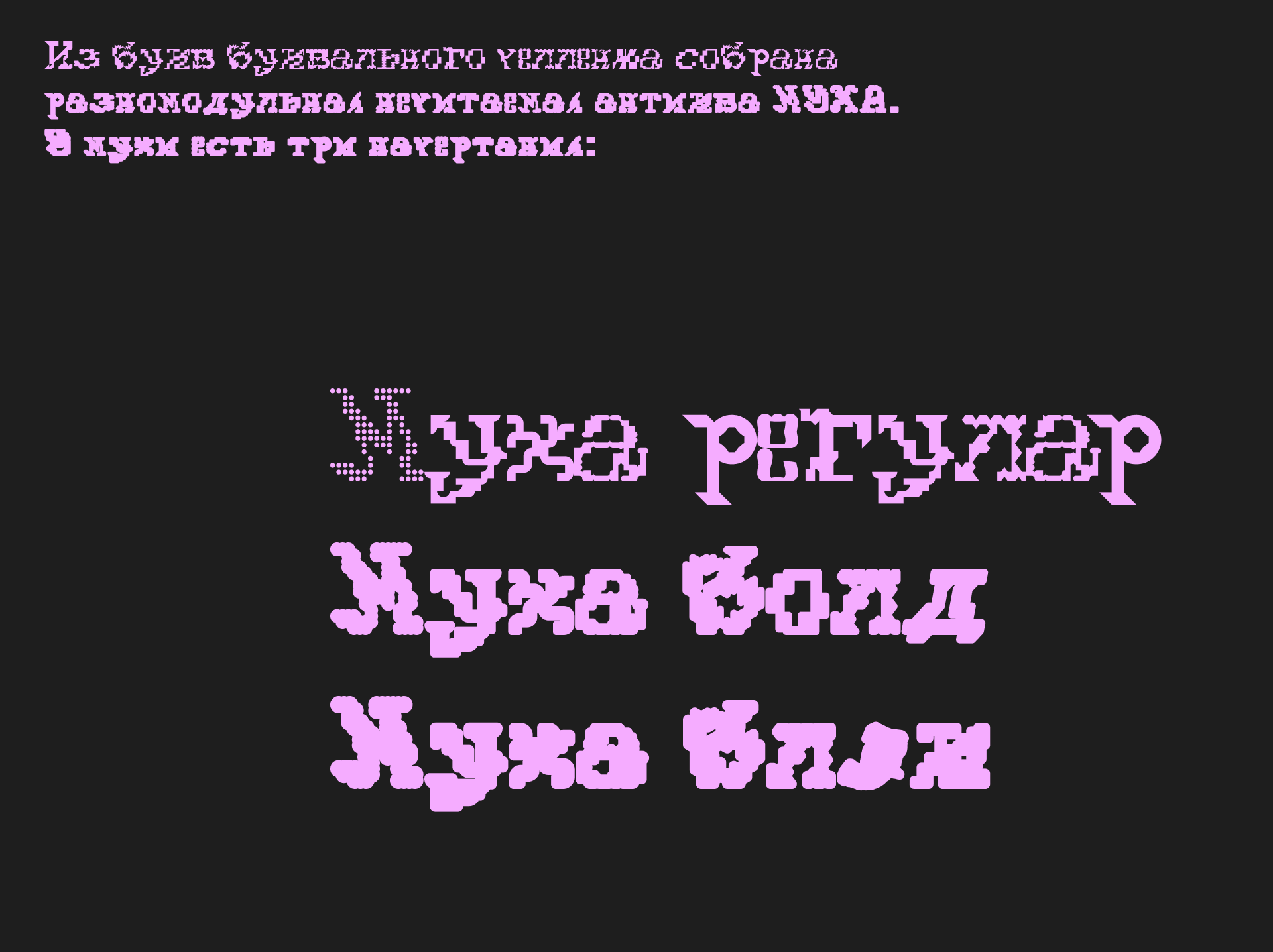 БКВЧ 2025 — muha font — Изображение №59 — Графика на Dprofile