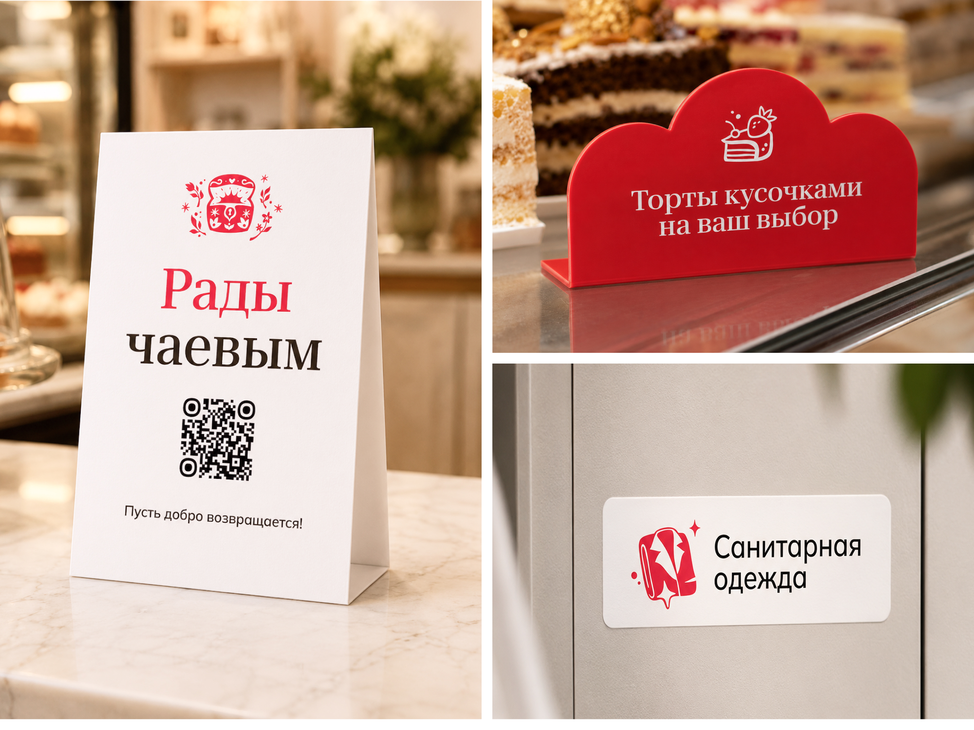 Дизайн-поддержка кондитерской «Мария» — Изображение №5 — Графика, Нейро на Dprofile